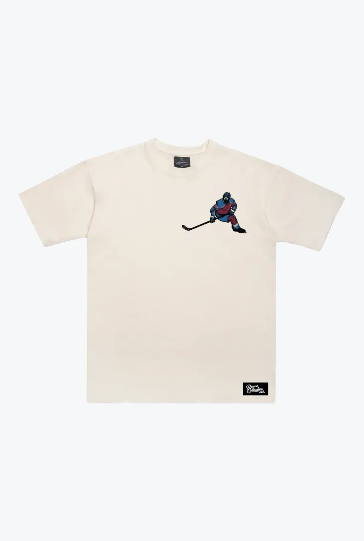 Nathan MacKinnon Heavyweight T-Shirt - Ivory sold by Peace-Collective product image thumbnail 2