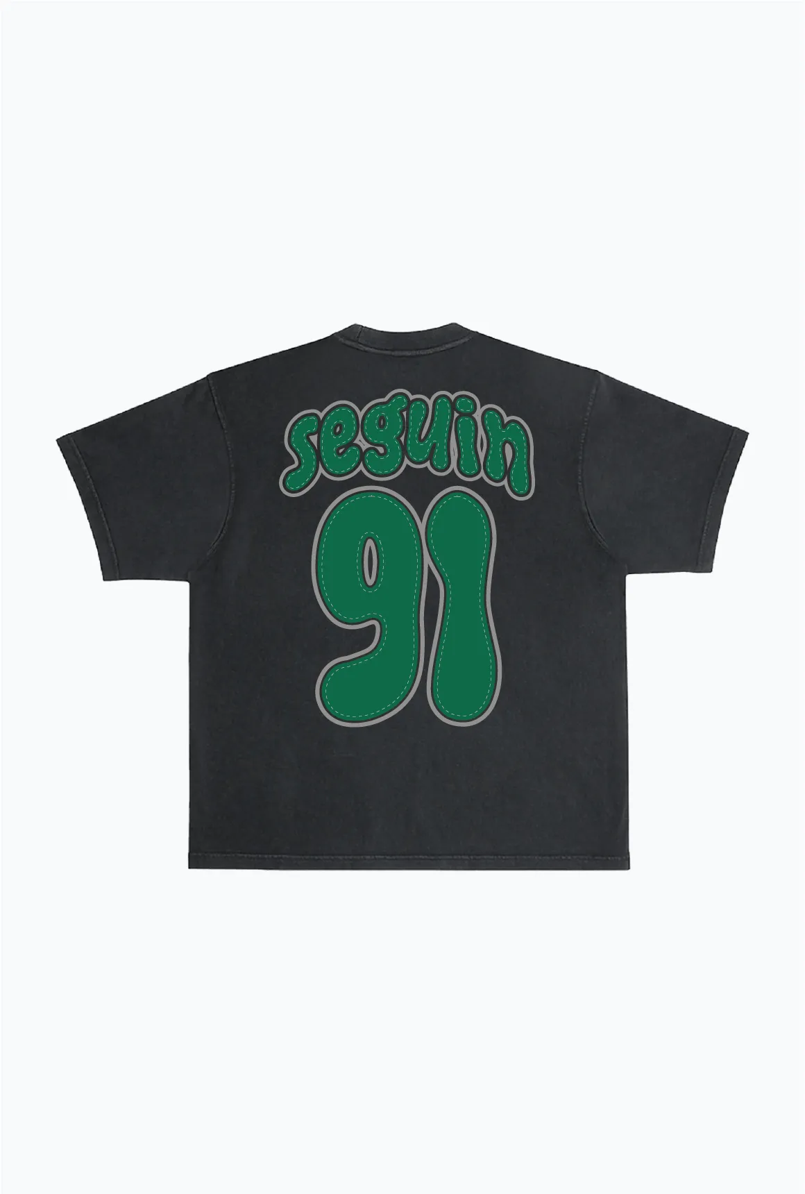 Tyler Seguin Heavyweight Garment Dyed T-Shirt - Black sold by Peace-Collective product image thumbnail 2