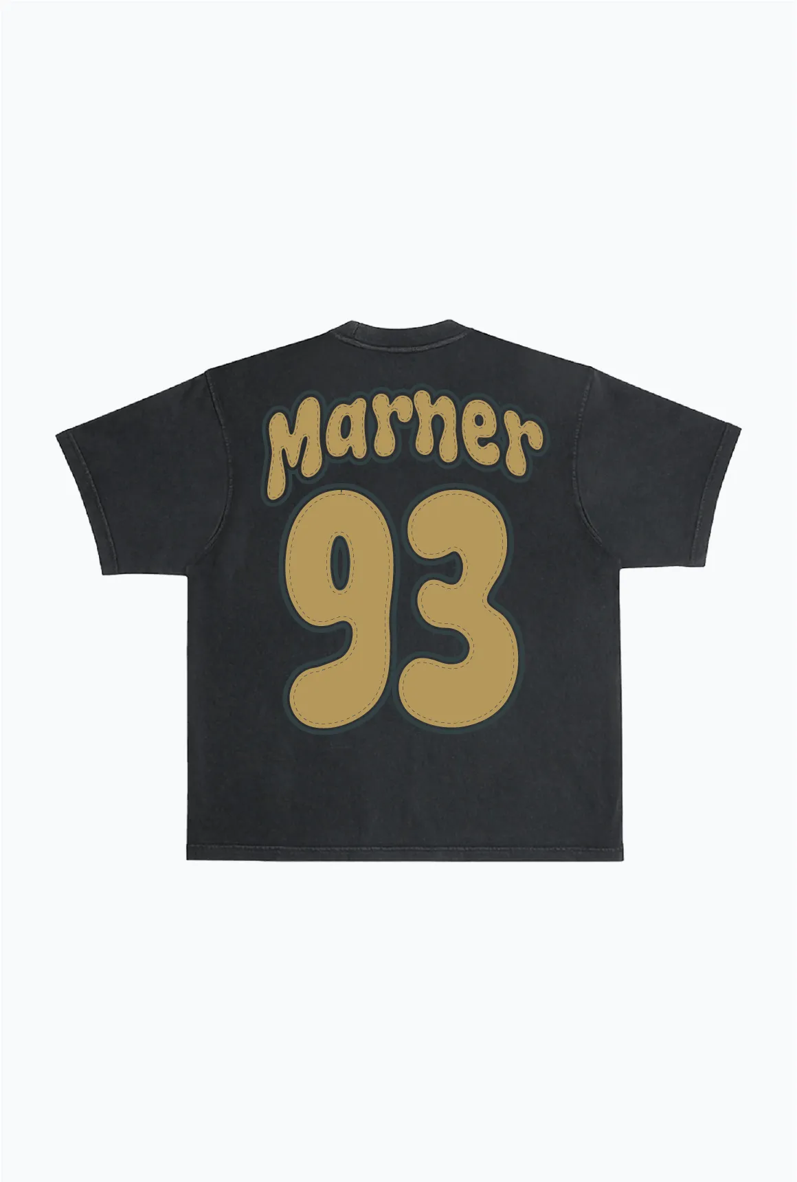 Mitch Marner Heavyweight Garment Dyed T-Shirt - Black sold by Peace-Collective product image thumbnail 2