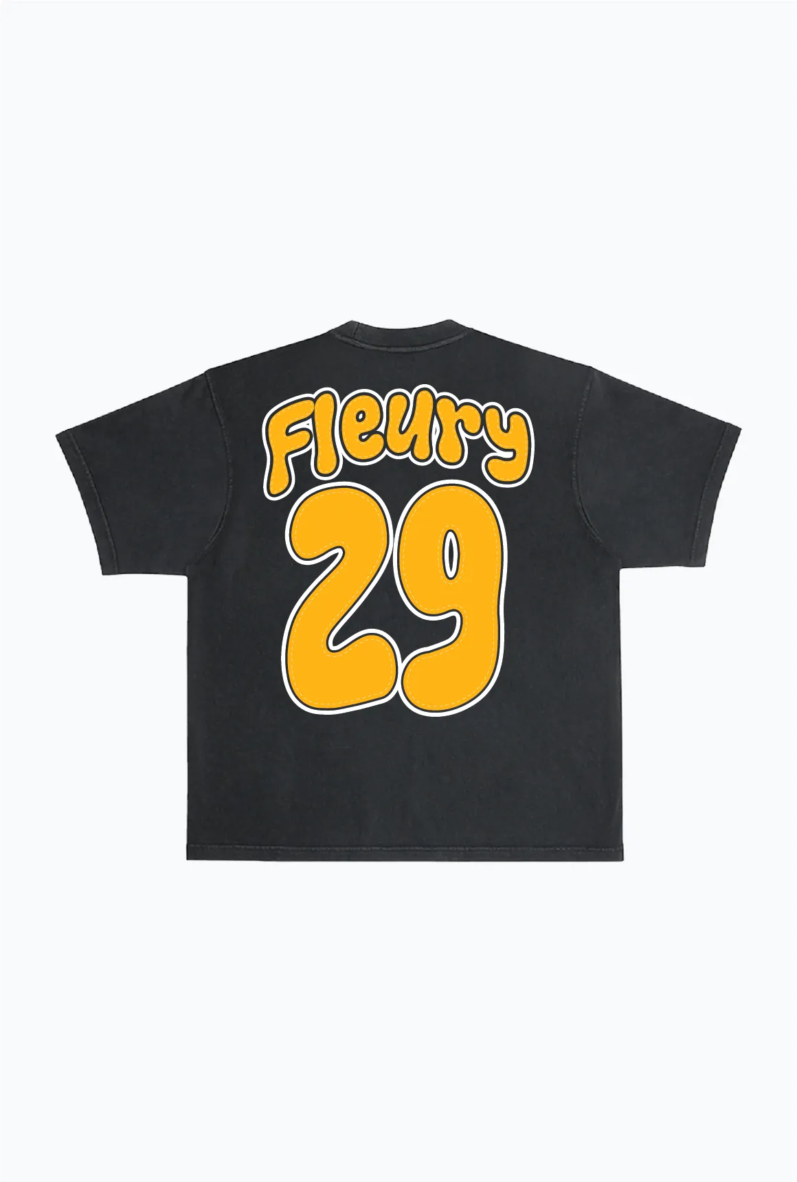 Marc-André Fleury Heavyweight Garment Dyed T-Shirt - Black sold by Peace-Collective product image thumbnail 2