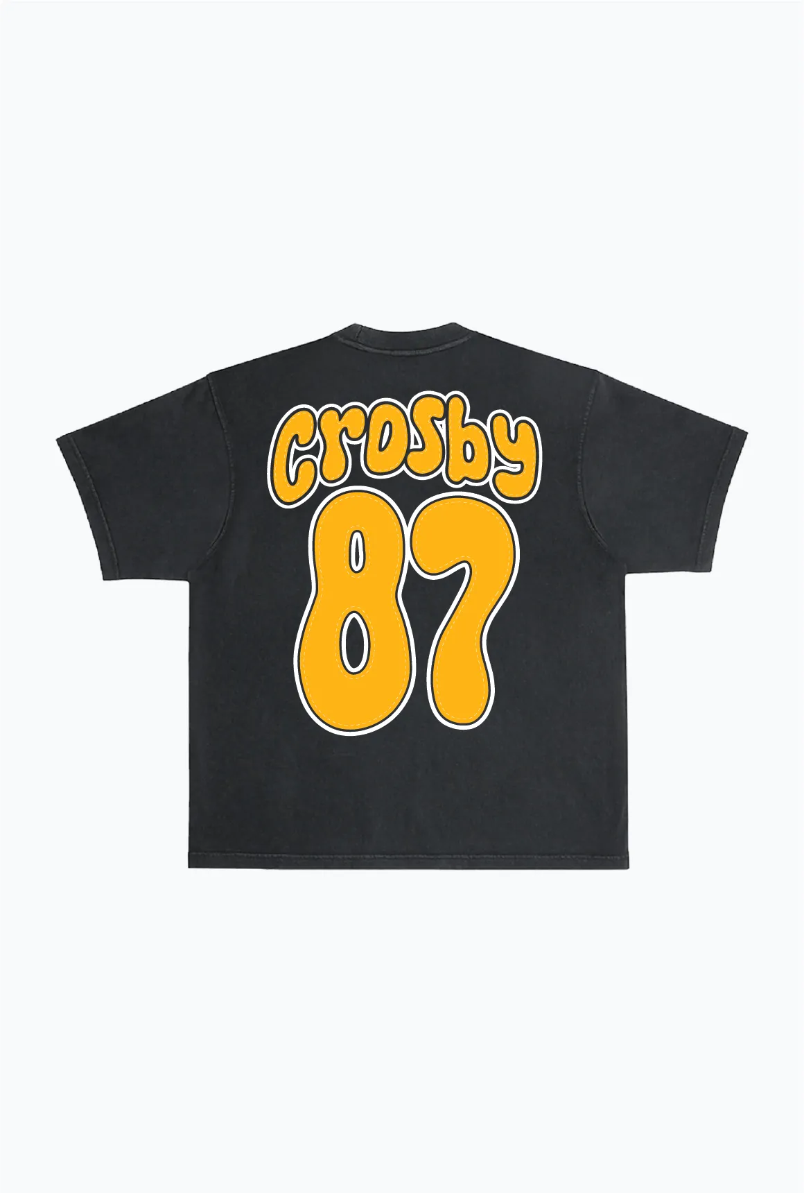 Sidney Crosby Heavyweight Garment Dyed T-Shirt - Black sold by Peace-Collective product image thumbnail 2