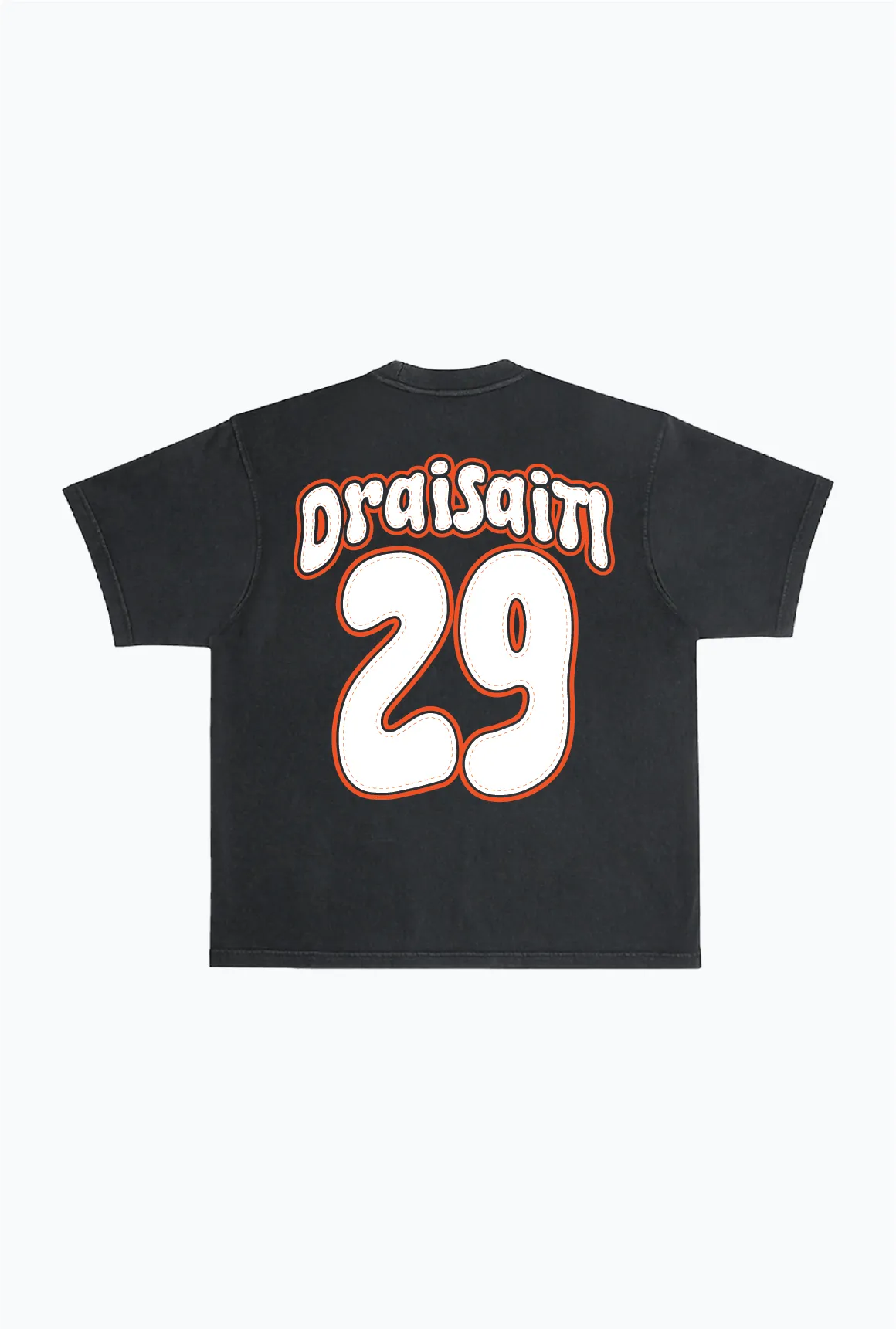 Leon Draisaitl Heavyweight Garment Dyed T-Shirt - Black sold by Peace-Collective product image thumbnail 2