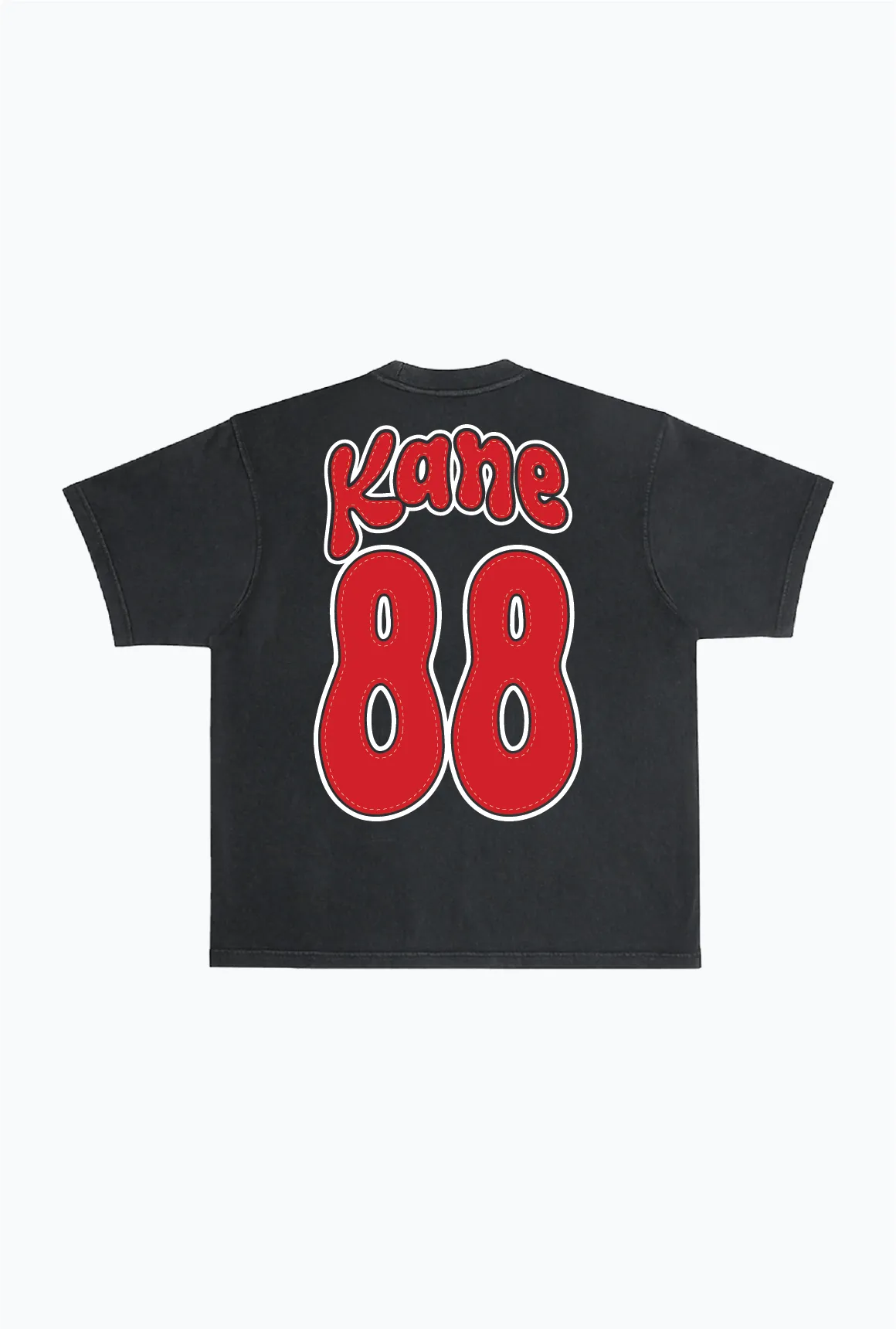 Patrick Kane Heavyweight Garment Dyed T-Shirt - Black sold by Peace-Collective product image thumbnail 2