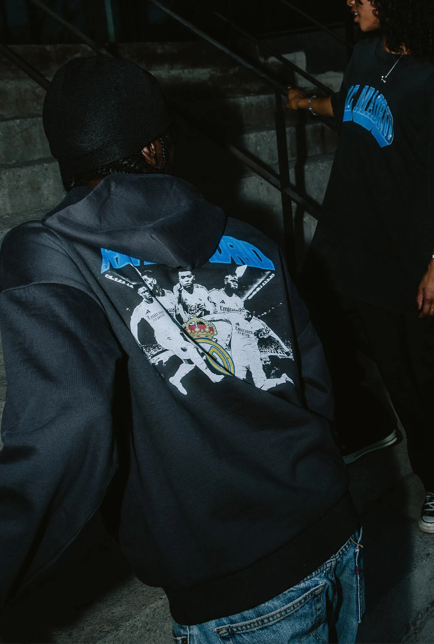 Real Madrid Heavyweight Hoodie - Black sold by Peace-Collective product image thumbnail 3