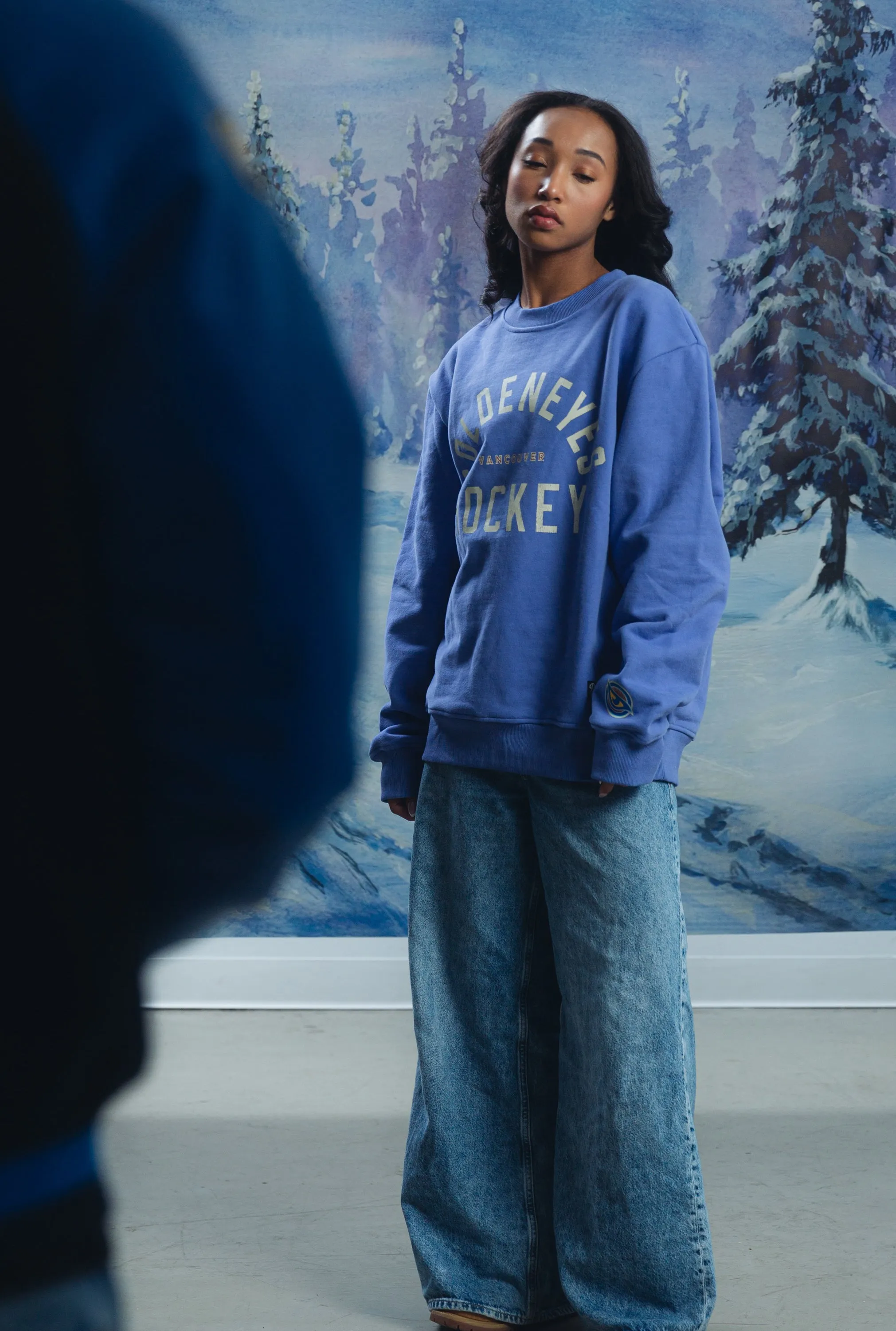 Vancouver Goldeneyes Vintage Heavyweight Crewneck - Navy sold by Peace-Collective product image thumbnail 4