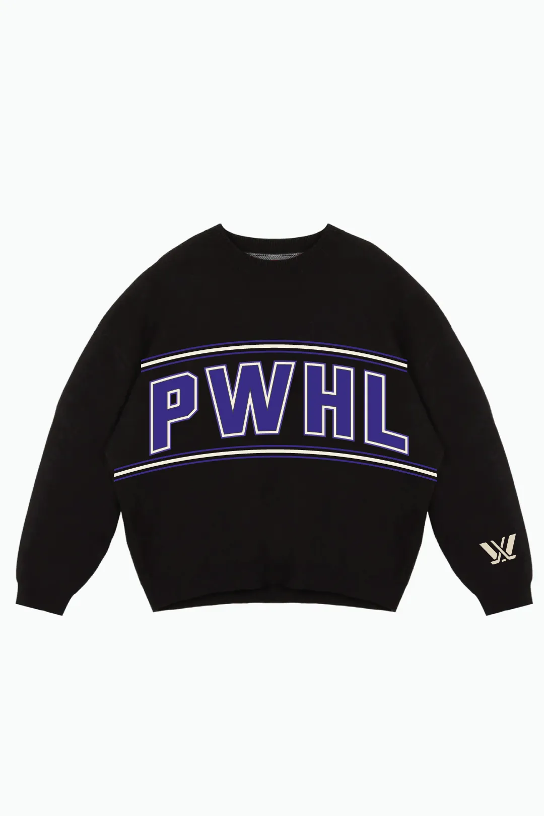 PWHL Knit Sweater - Black sold by Peace-Collective