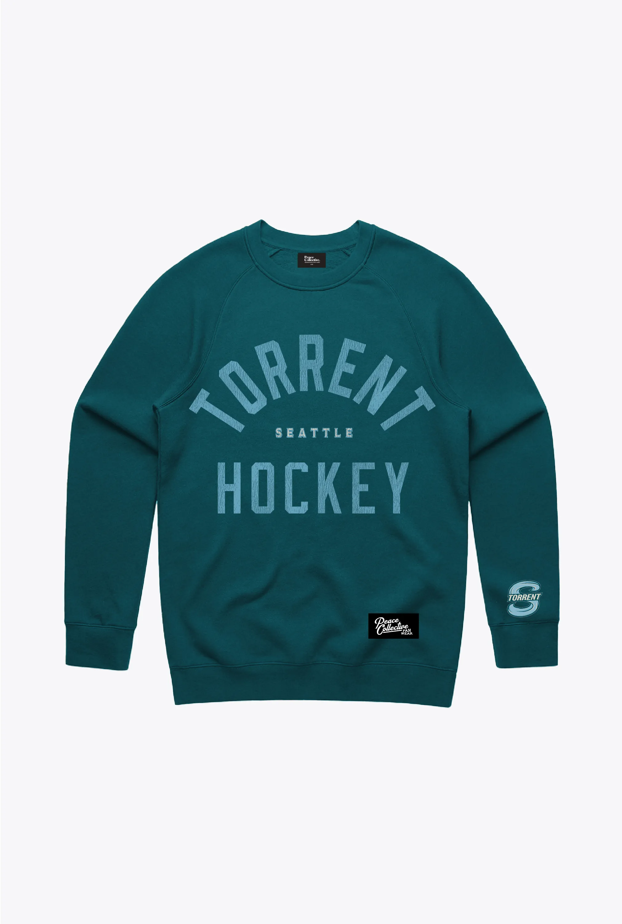 Seattle Torrent Vintage Heavyweight Crewneck - Emerald sold by Peace-Collective