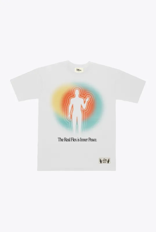 Inner Peace Heavyweight T-Shirt - White made by Peace-Collective