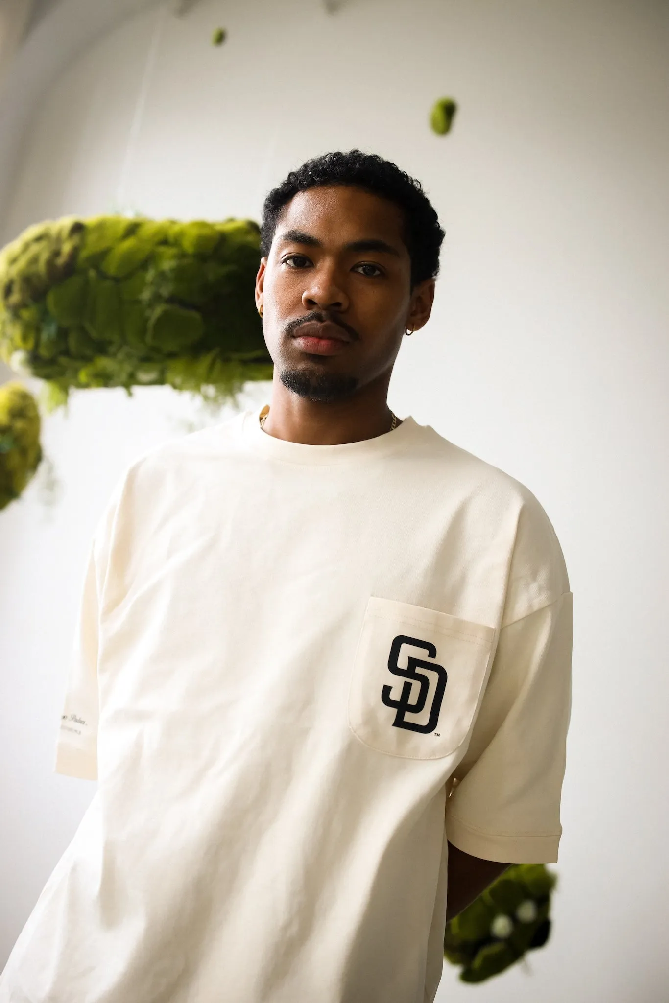 San Diego Padres Preppy Heavyweight Pocket T-Shirt - Ivory sold by Peace-Collective product image thumbnail 2