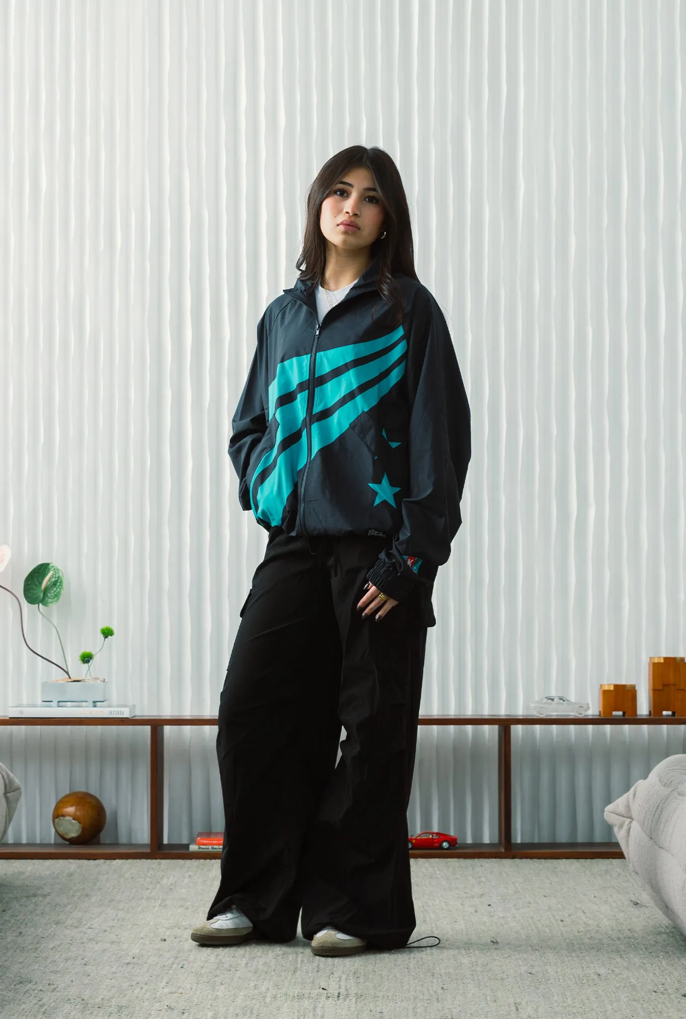 Kansas City Current Emblem Windbreaker Jacket - Storm / Teal sold by Peace-Collective product image thumbnail 3