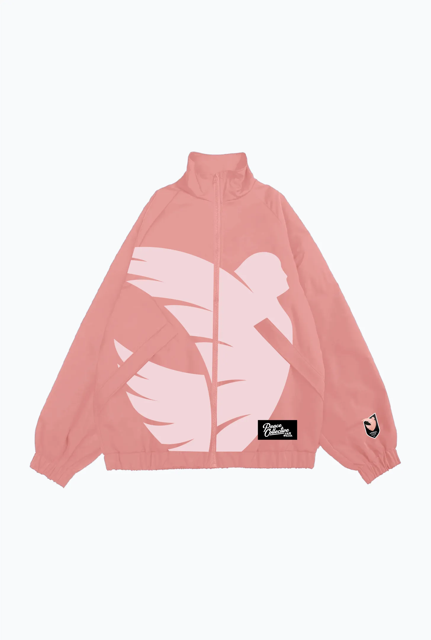 Angel City FC Emblem Windbreaker Jacket - Sola Rosa sold by Peace-Collective