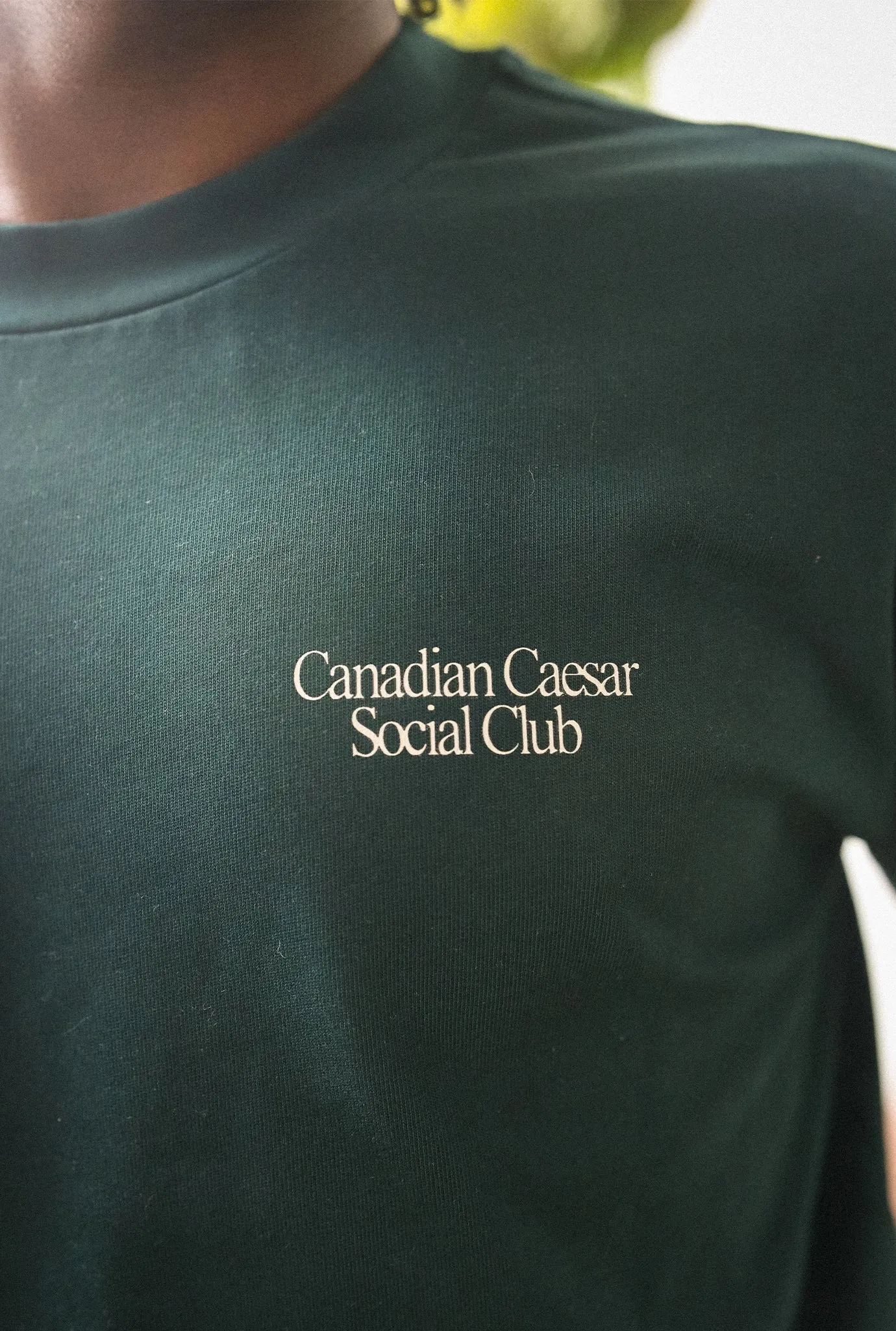 Backyard Canadian Ceasar Club Heavyweight T-Shirt - Forest Green sold by Peace-Collective product image thumbnail 3