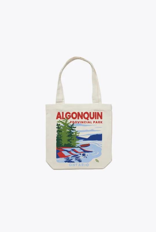 Algonquin Provincial Park Tote Bag - Ivory made by Peace-Collective