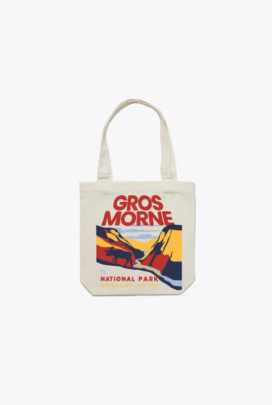 Gros Morne National Park Tote Bag - Ivory made by Peace-Collective