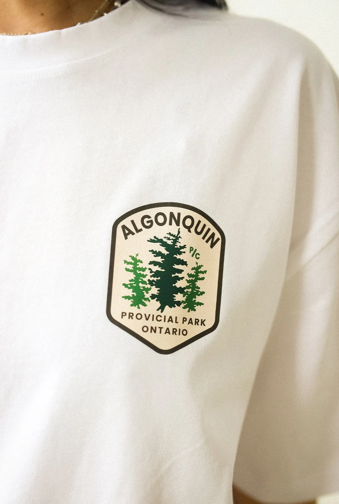 Algonquin Provincial Park Heavyweight T-Shirt - White sold by Peace-Collective product image thumbnail 2