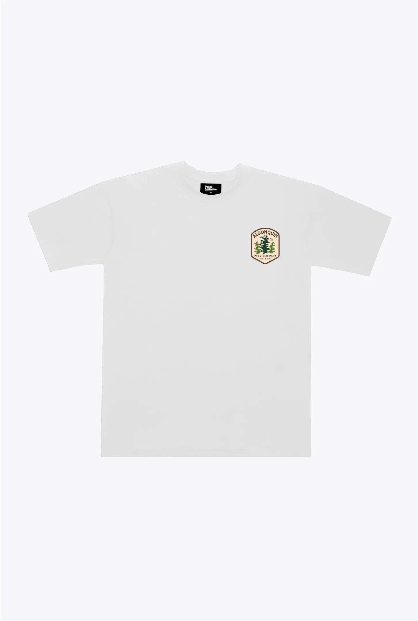 Algonquin Provincial Park Heavyweight T-Shirt - White sold by Peace-Collective product image thumbnail 4