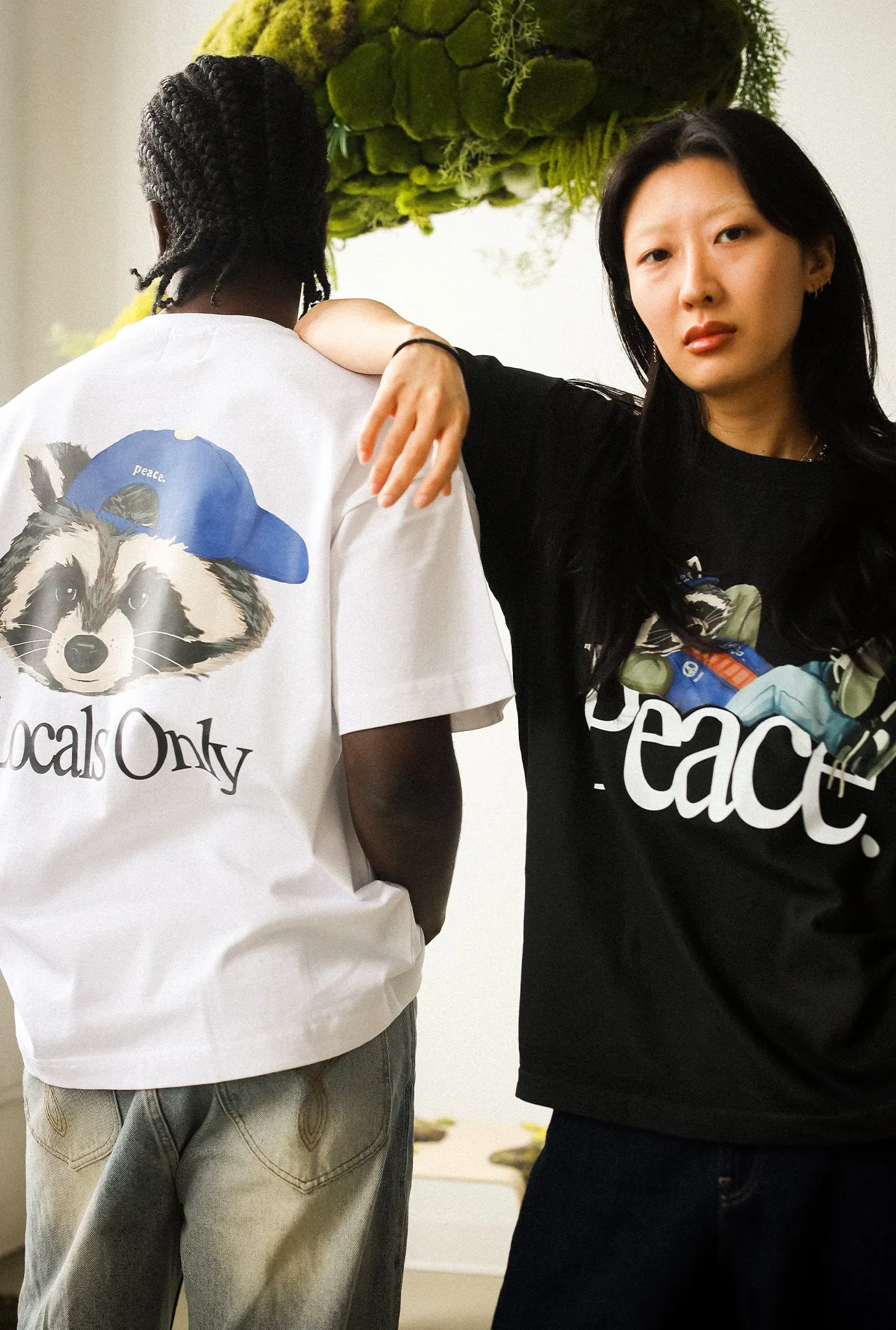 Trash Teddy Summer Vacation: Local's Only Heavyweight Garment Dyed T-Shirt - Black sold by Peace-Collective product image thumbnail 2