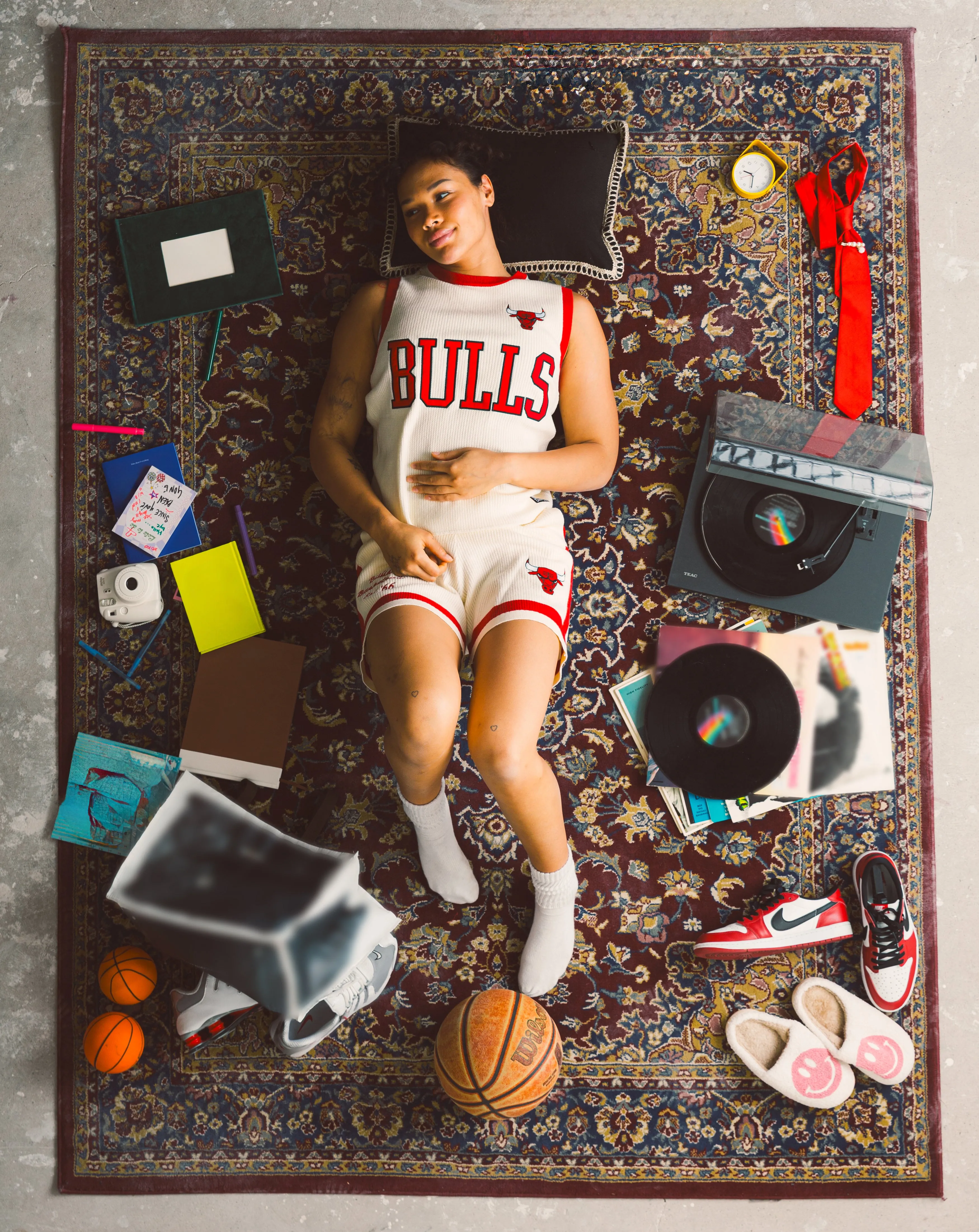 Chicago Bulls Knit Basketball Jersey - Ivory sold by Peace-Collective product image thumbnail 2
