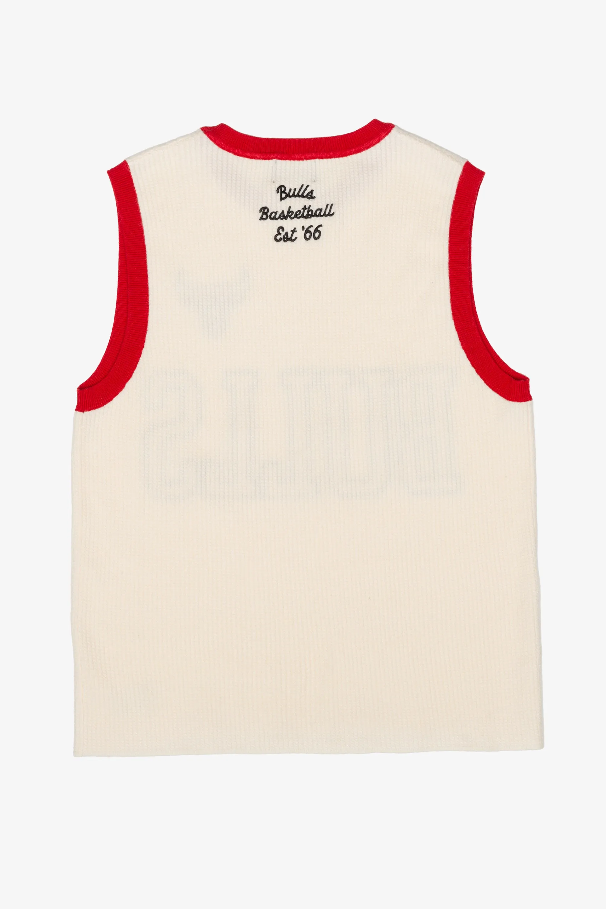 Chicago Bulls Knit Basketball Jersey - Ivory sold by Peace-Collective product image thumbnail 3