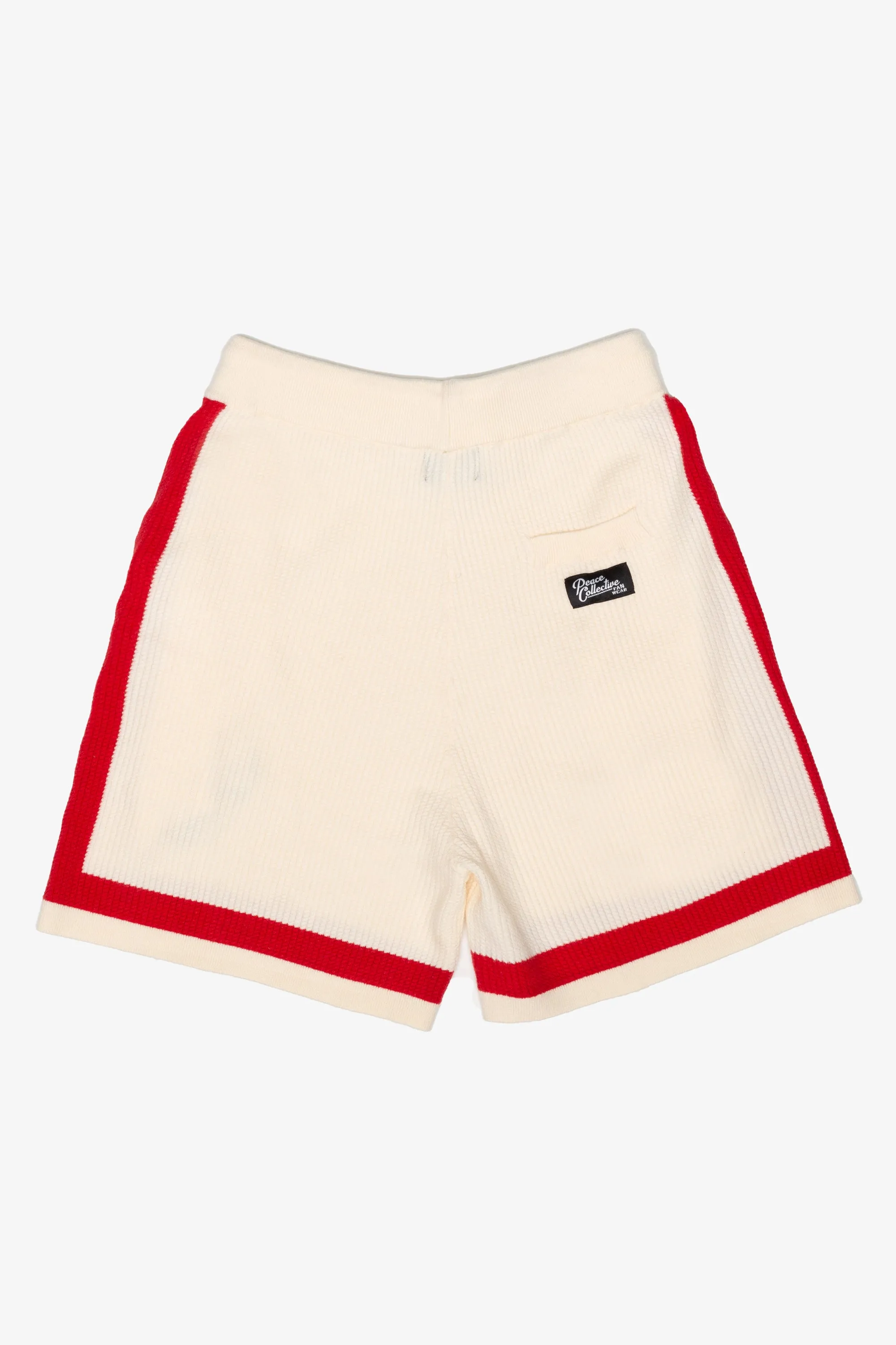 Chicago Bulls Knit Basketball Shorts - Ivory sold by Peace-Collective product image thumbnail 3