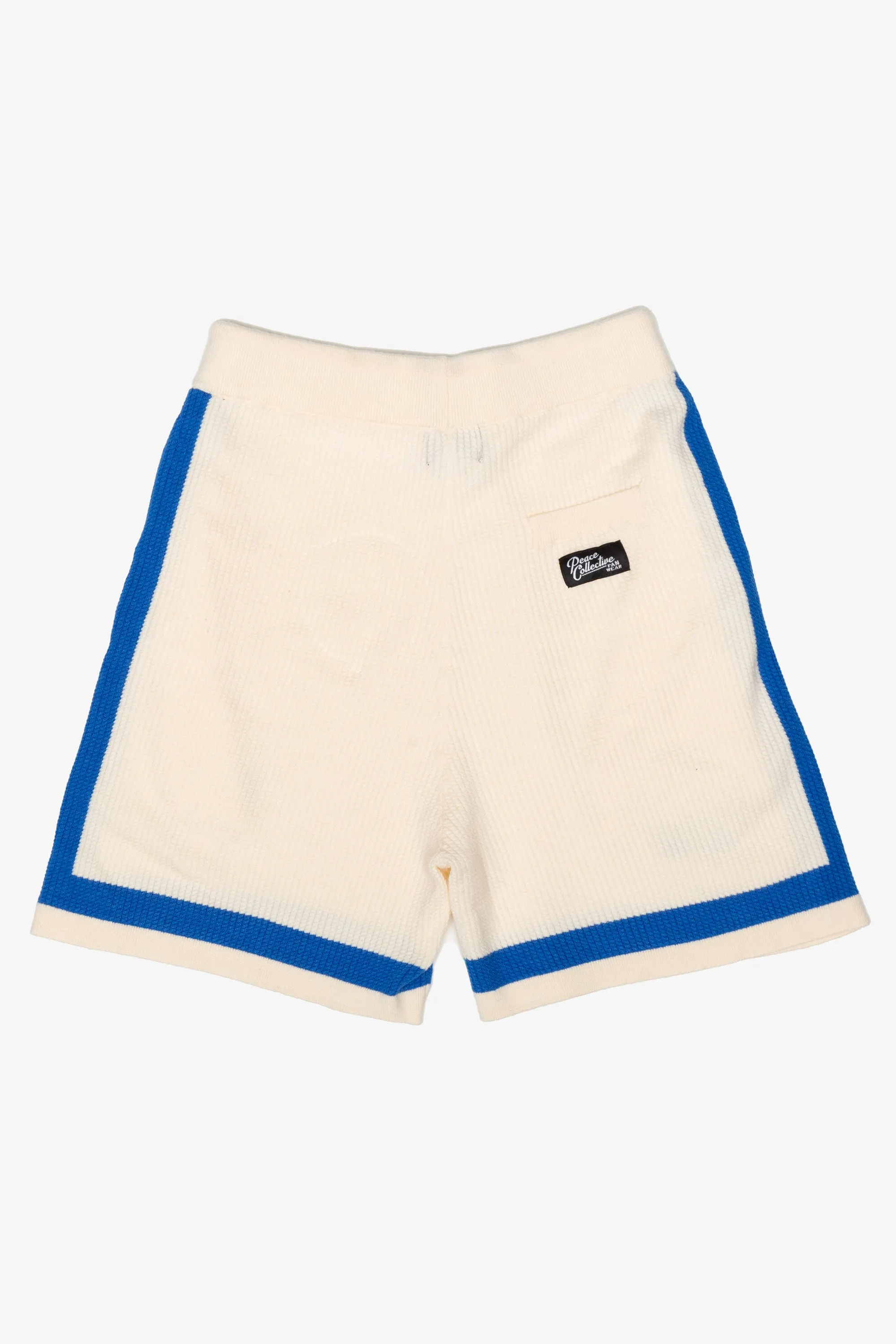 New York Knicks Knit Basketball Shorts - Ivory sold by Peace-Collective product image thumbnail 3