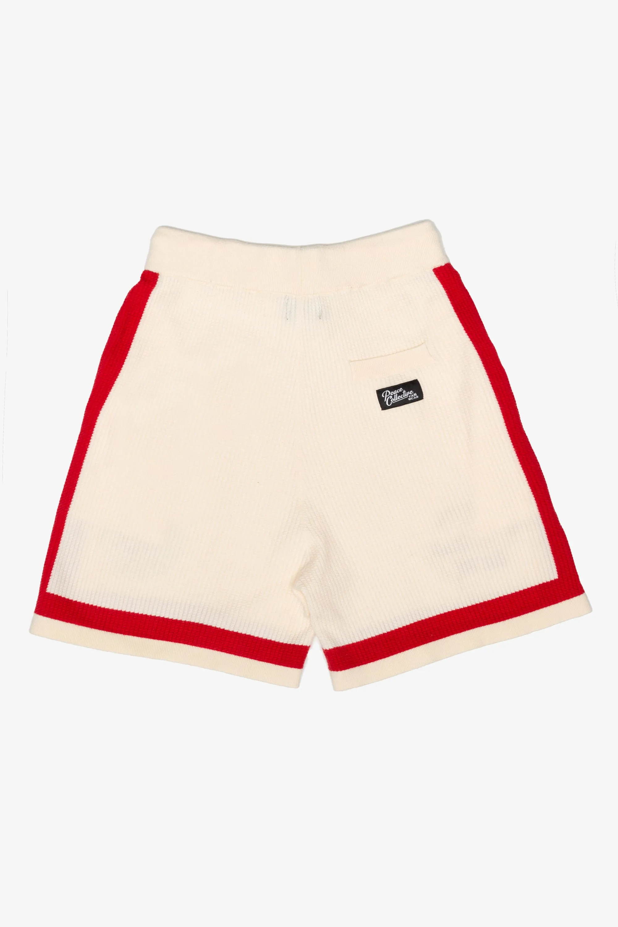 Toronto Raptors Knit Basketball Shorts - Ivory sold by Peace-Collective product image thumbnail 3