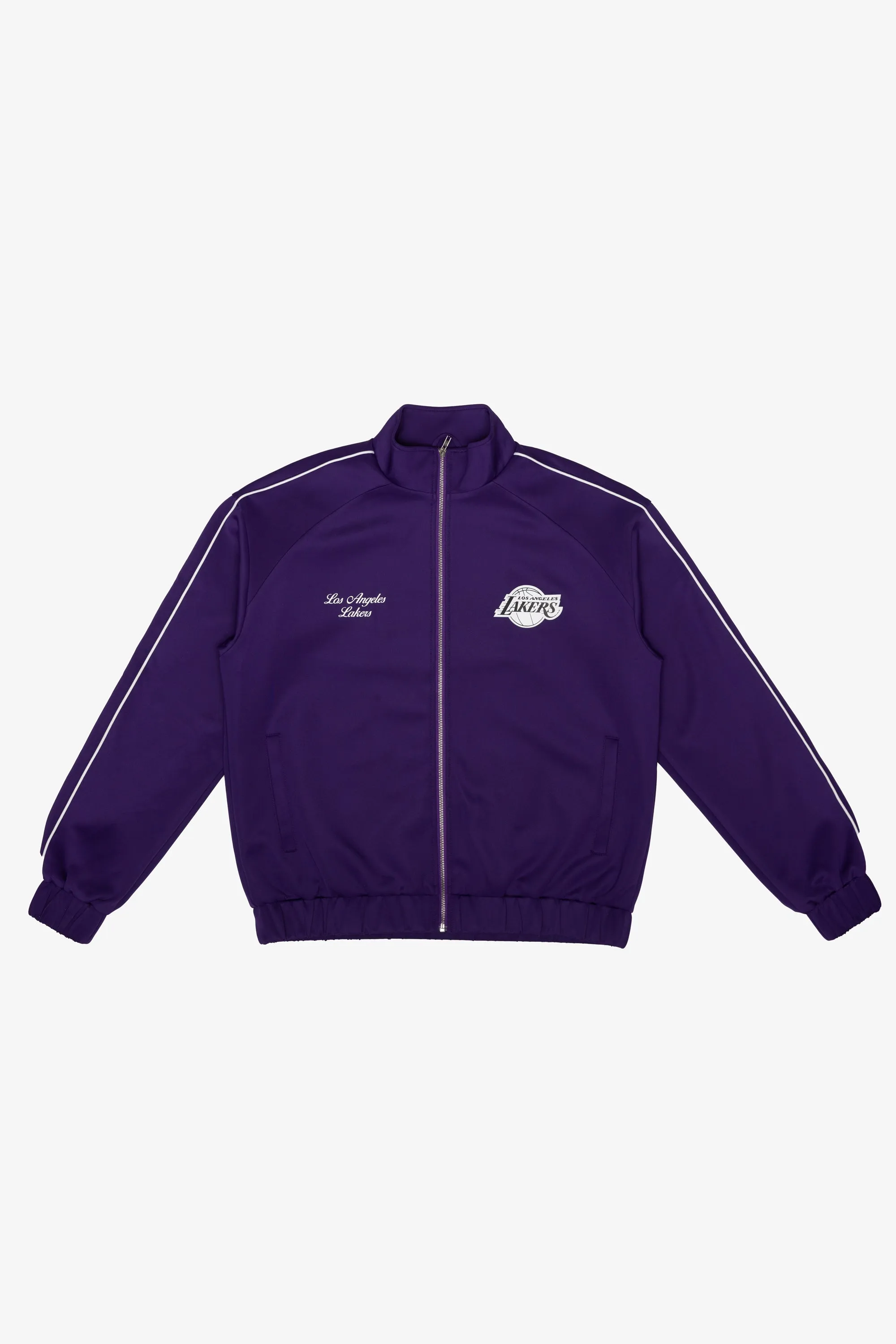 Los Angeles Lakers Track Jacket - Purple sold by Peace-Collective