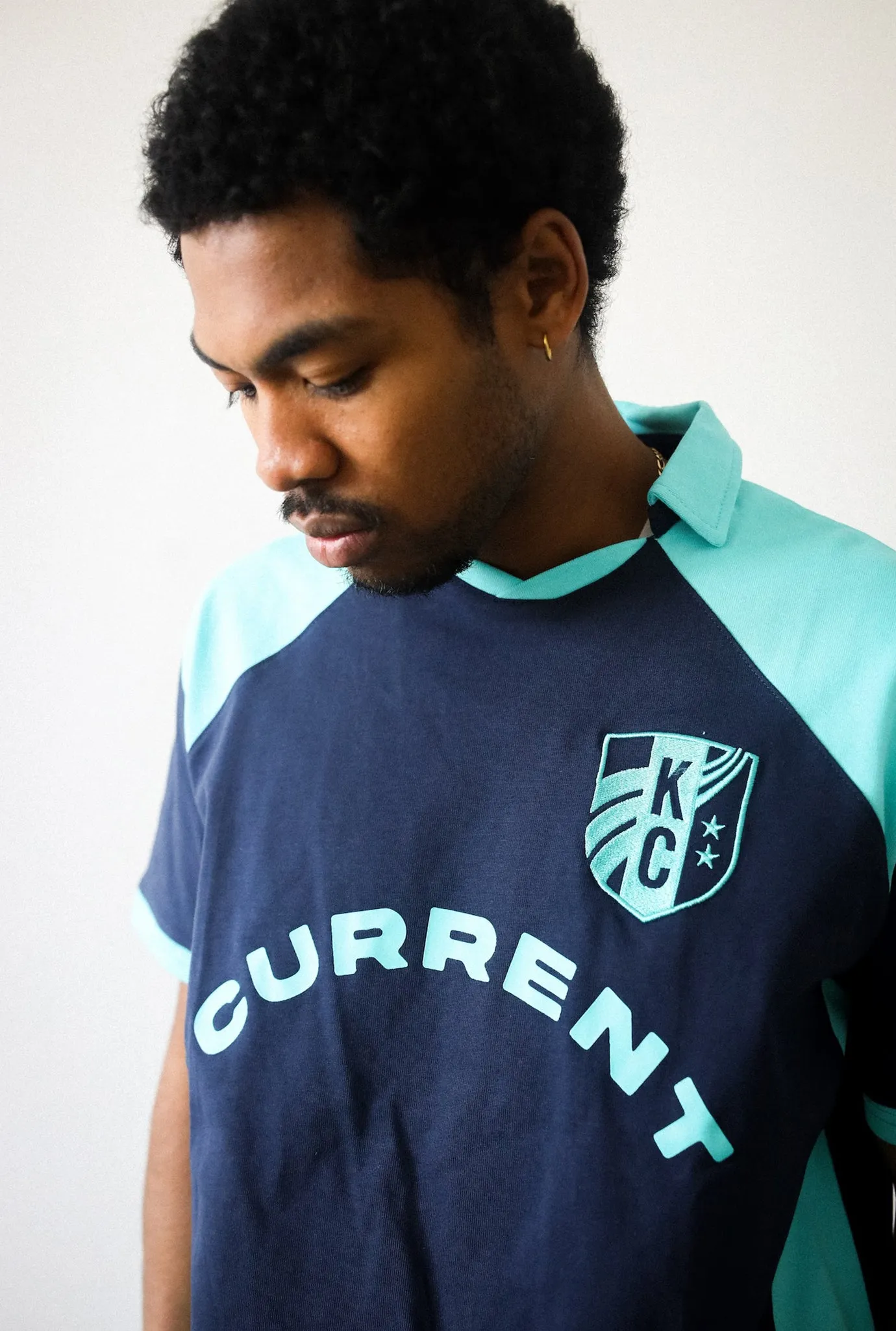 Kansas City Current Colour Block Jersey - Storm / Teal sold by Peace-Collective product image thumbnail 2