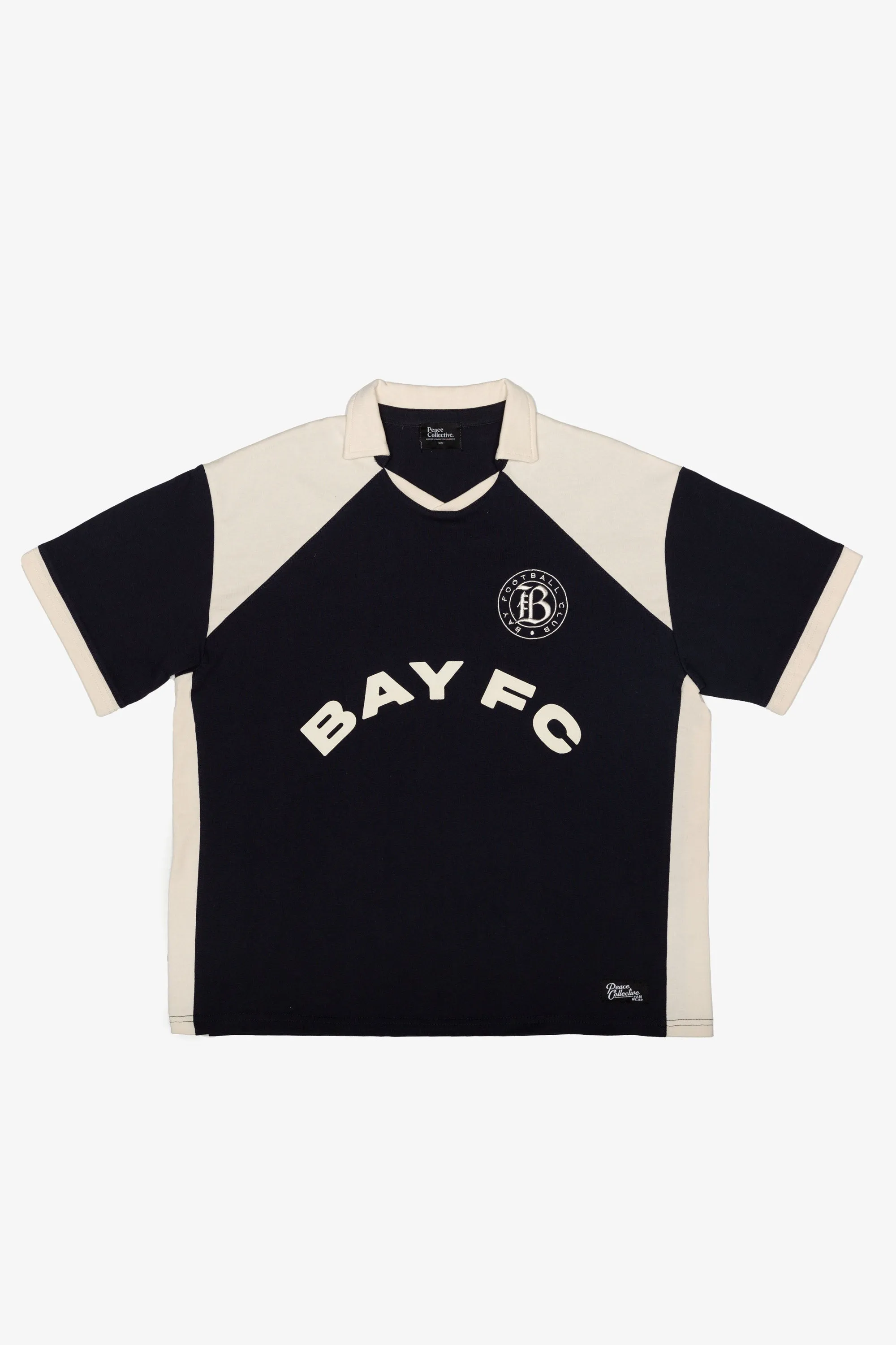 Bay FC Colour Block Jersey - Ivory / Navy sold by Peace-Collective