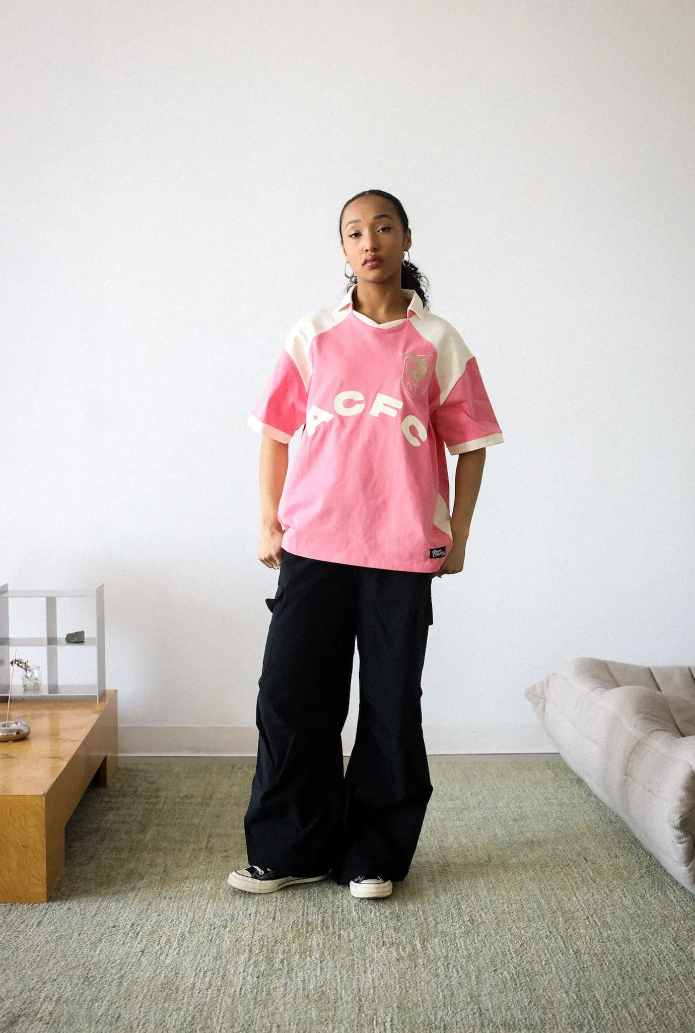 Angel City FC Colour Block Jersey - Pink / Ivory sold by Peace-Collective product image thumbnail 4