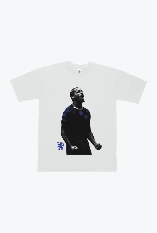 Chelsea FC: Joao Pedro Heavyweight T-Shirt - White made by Peace-Collective