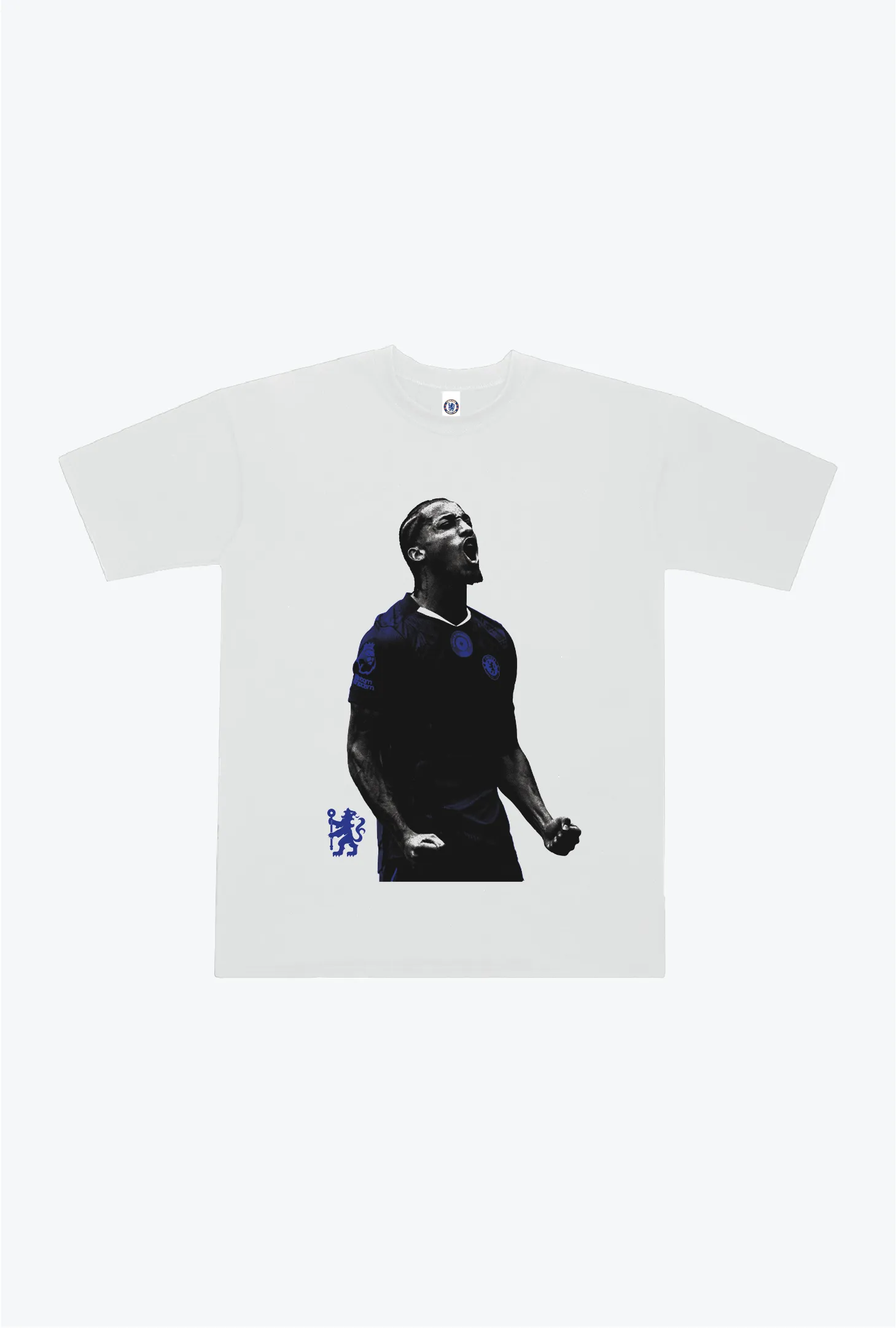 Chelsea FC: Joao Pedro Heavyweight T-Shirt - White sold by Peace-Collective
