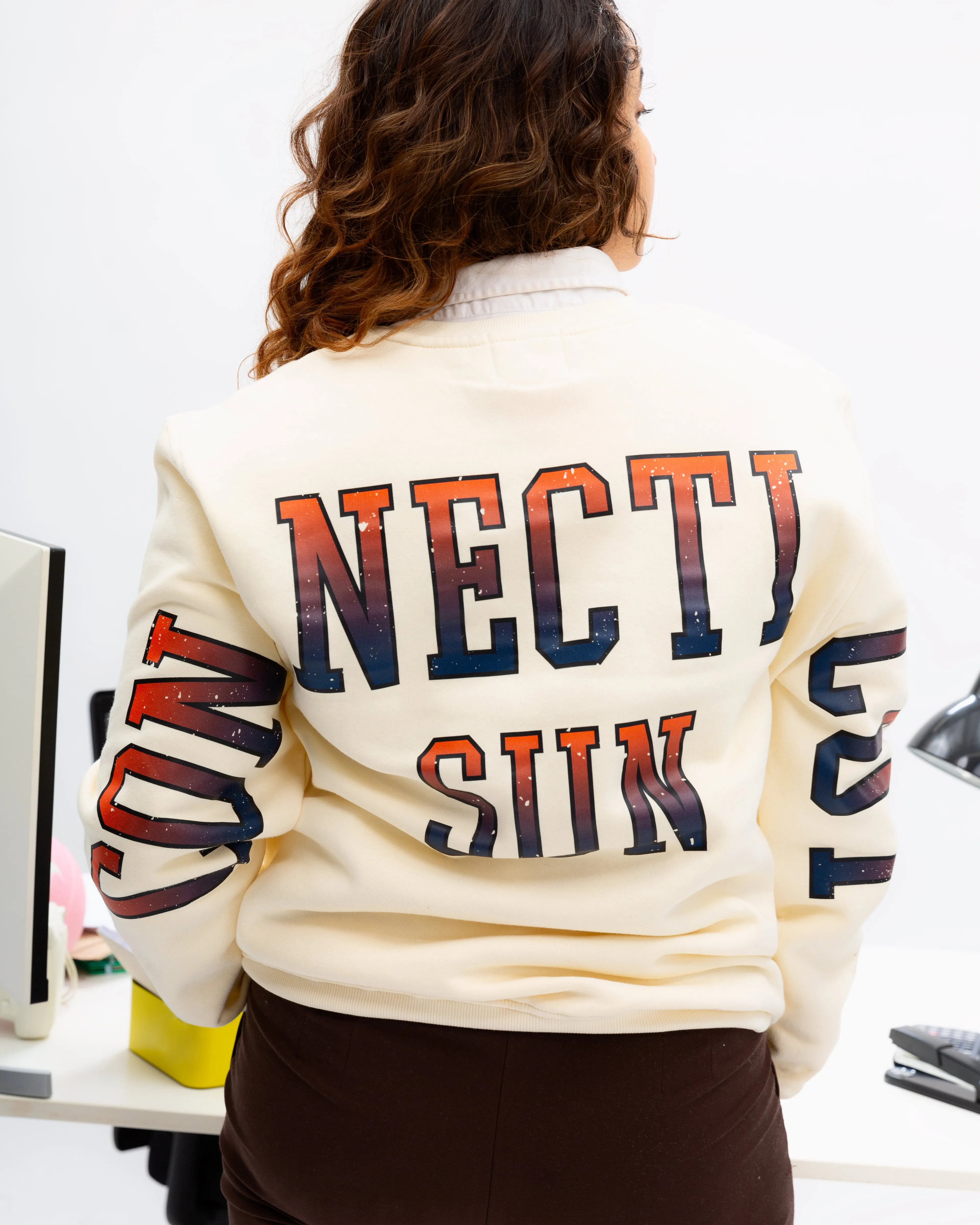 Connecticut Sun Spirit Crewneck - Ivory sold by Peace-Collective product image thumbnail 3