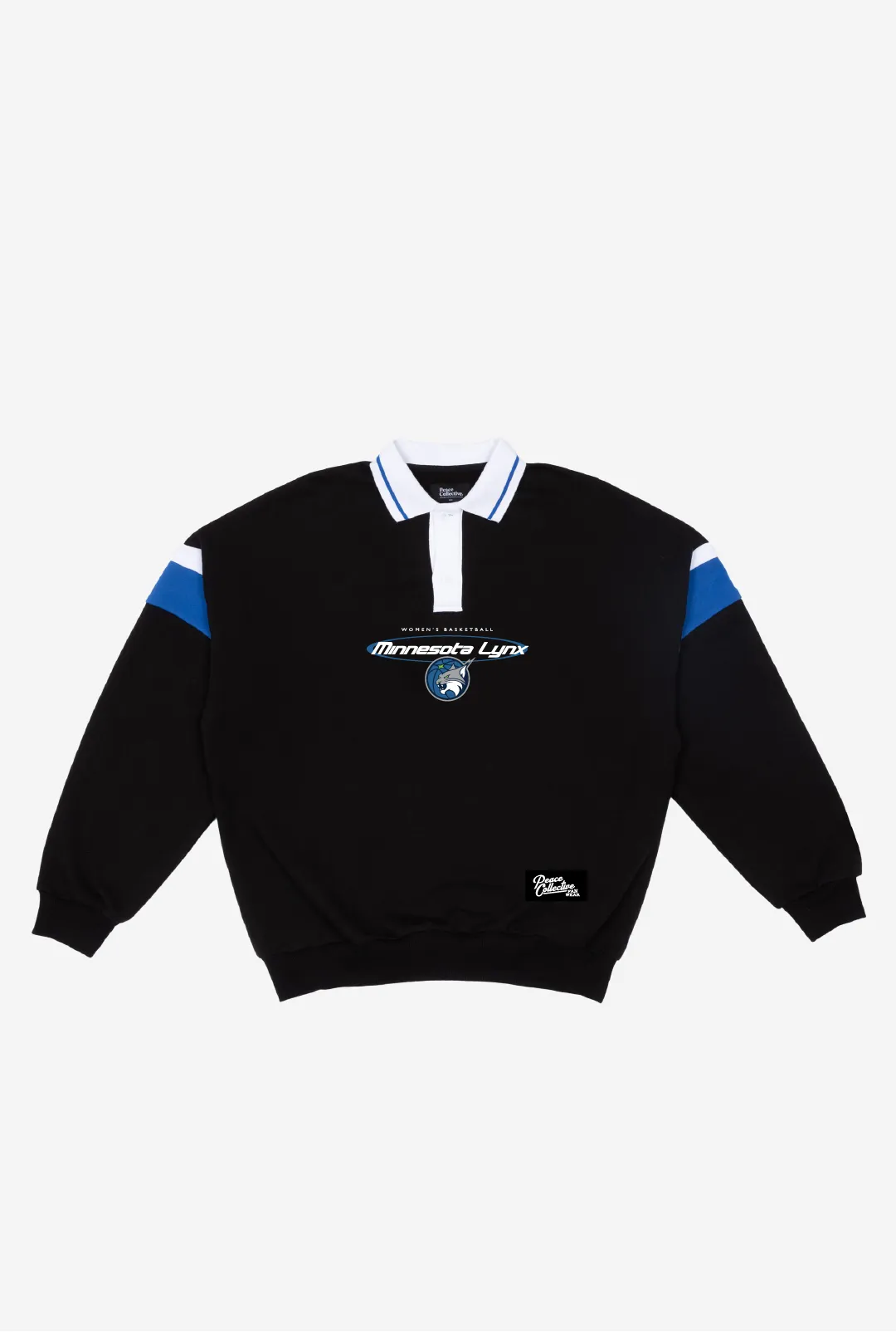 Minnesota Lynx Vintage Oversized Rugby - Black / Blue sold by Peace-Collective