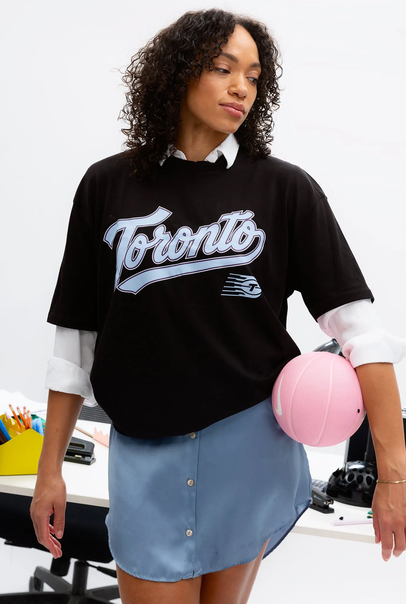 Toronto Tempo Spirit Heavyweight T-Shirt - Black sold by Peace-Collective product image thumbnail 4