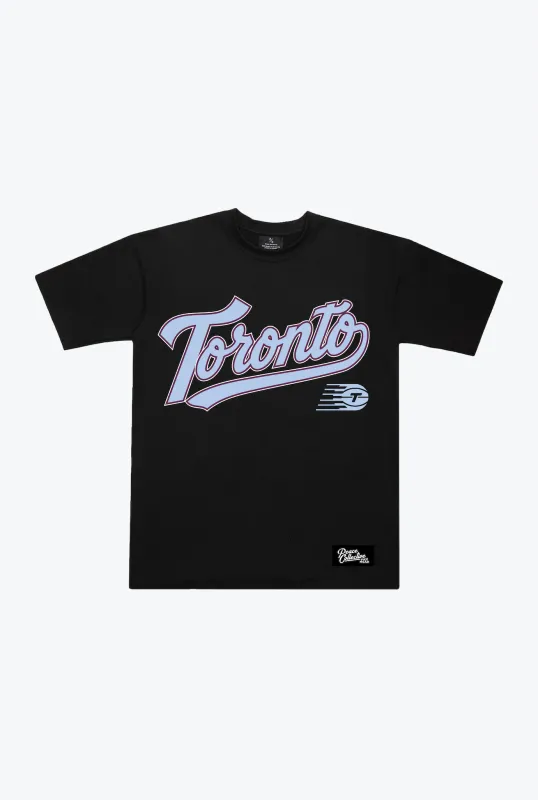 Toronto Tempo Spirit Heavyweight T-Shirt - Black made by Peace-Collective