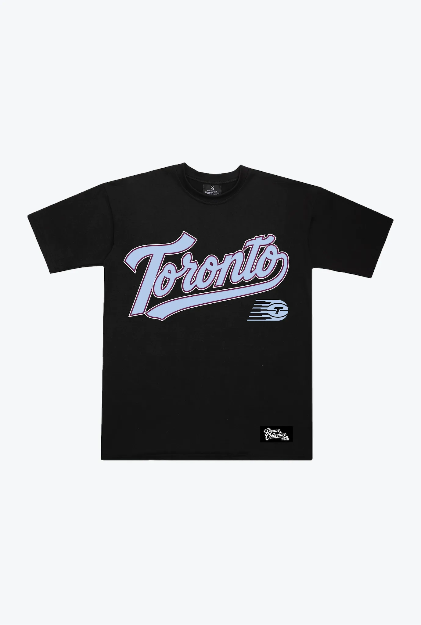 Toronto Tempo Spirit Heavyweight T-Shirt - Black sold by Peace-Collective
