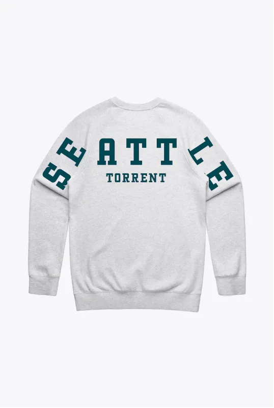 Seattle Torrent Spirit Crewneck - Ash made by Peace-Collective