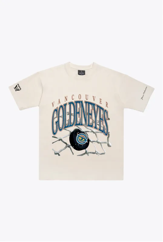 Vancouver Goldeneyes Heavyweight T-Shirt - Ivory made by Peace-Collective