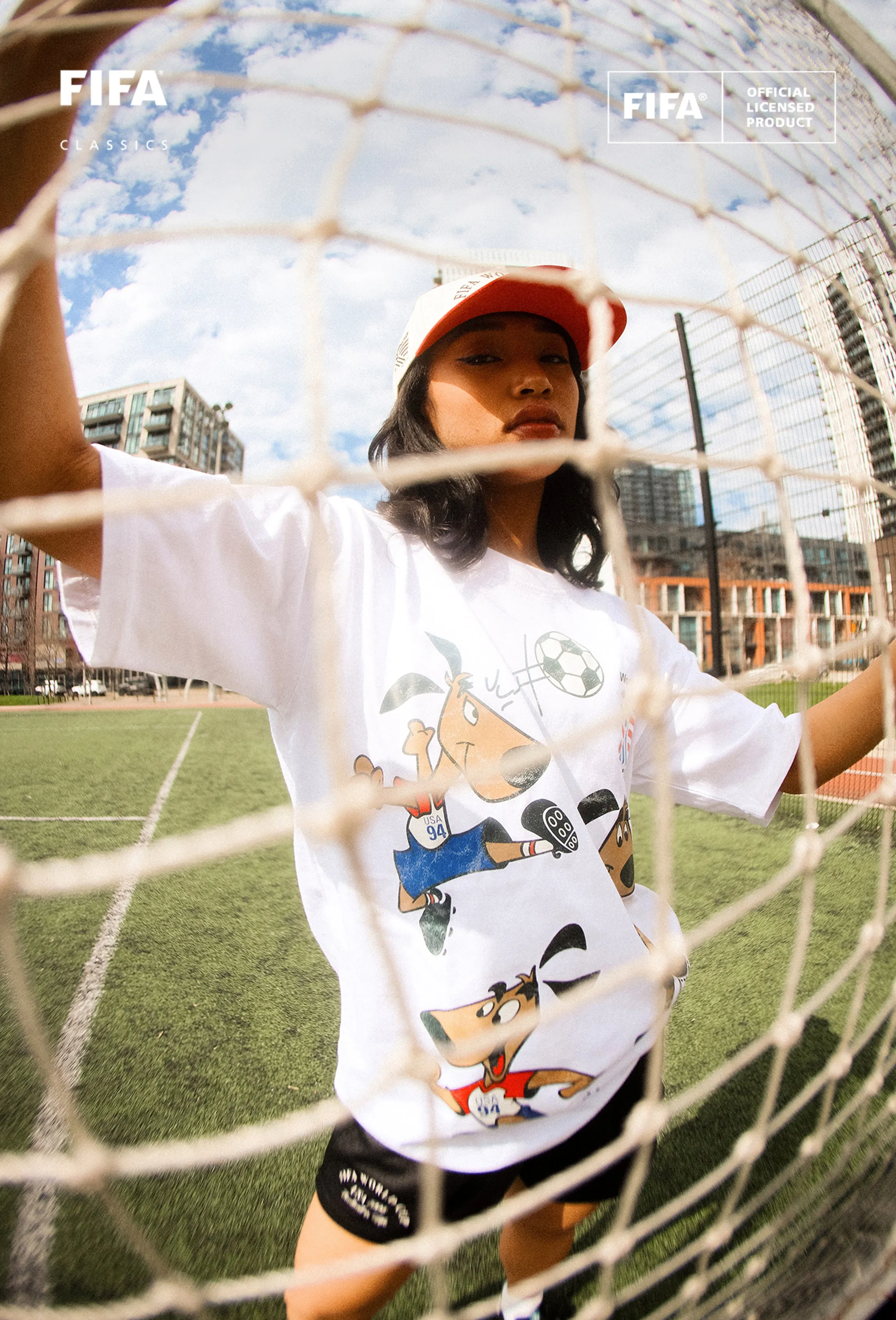 FIFA World Cup™ 1994 USA Mascot Heavyweight T-Shirt - White sold by Peace-Collective product image thumbnail 5