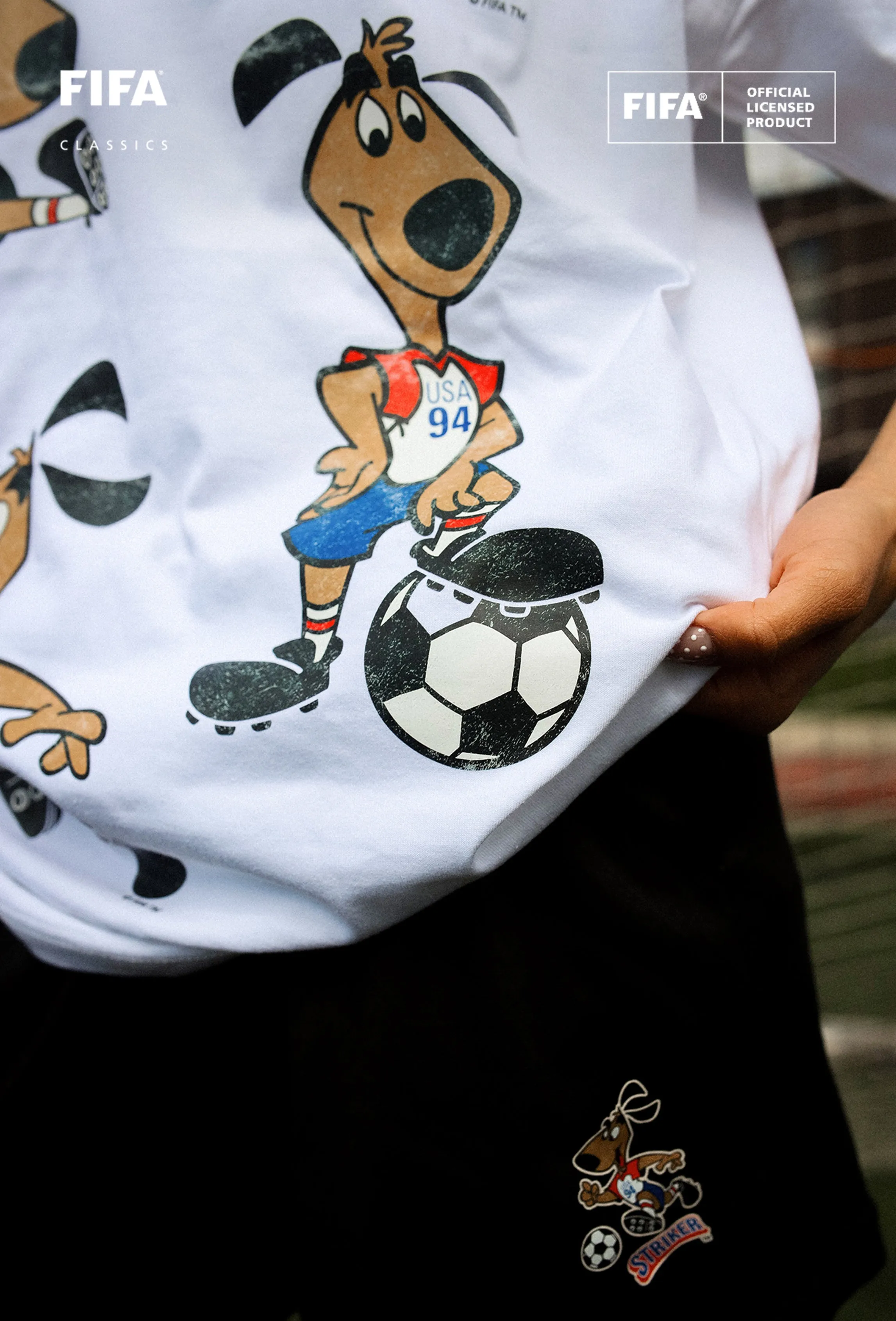 FIFA World Cup™ 1994 USA Mascot Heavyweight T-Shirt - White sold by Peace-Collective product image thumbnail 3