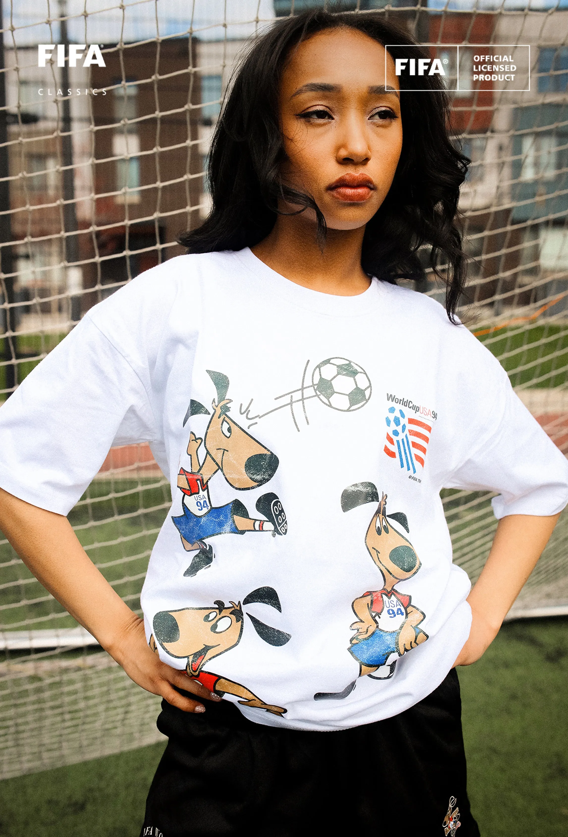FIFA World Cup™ 1994 USA Mascot Heavyweight T-Shirt - White sold by Peace-Collective product image thumbnail 2