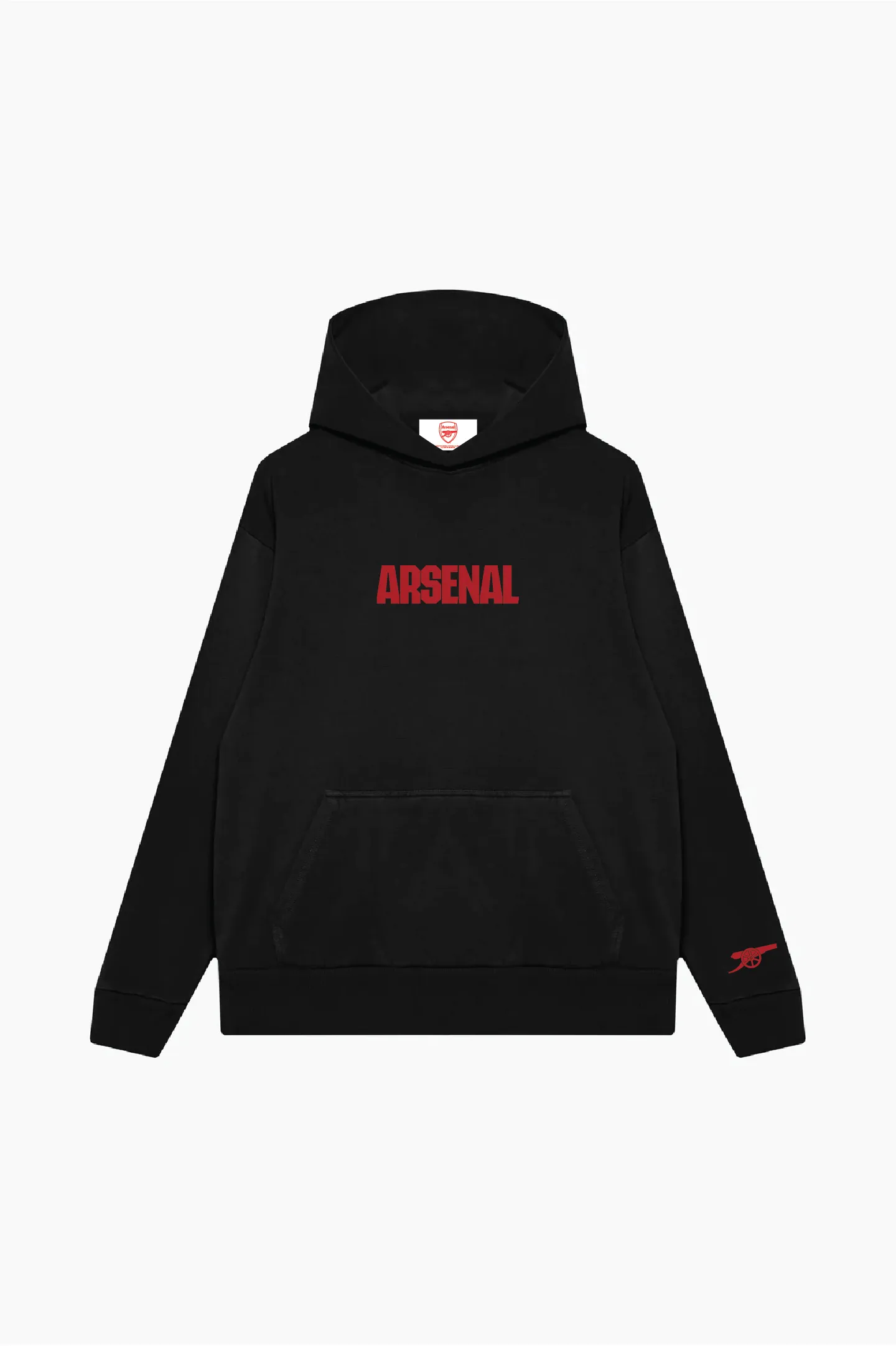 Arsenal F.C. Heavyweight Hoodie - Black sold by Peace-Collective