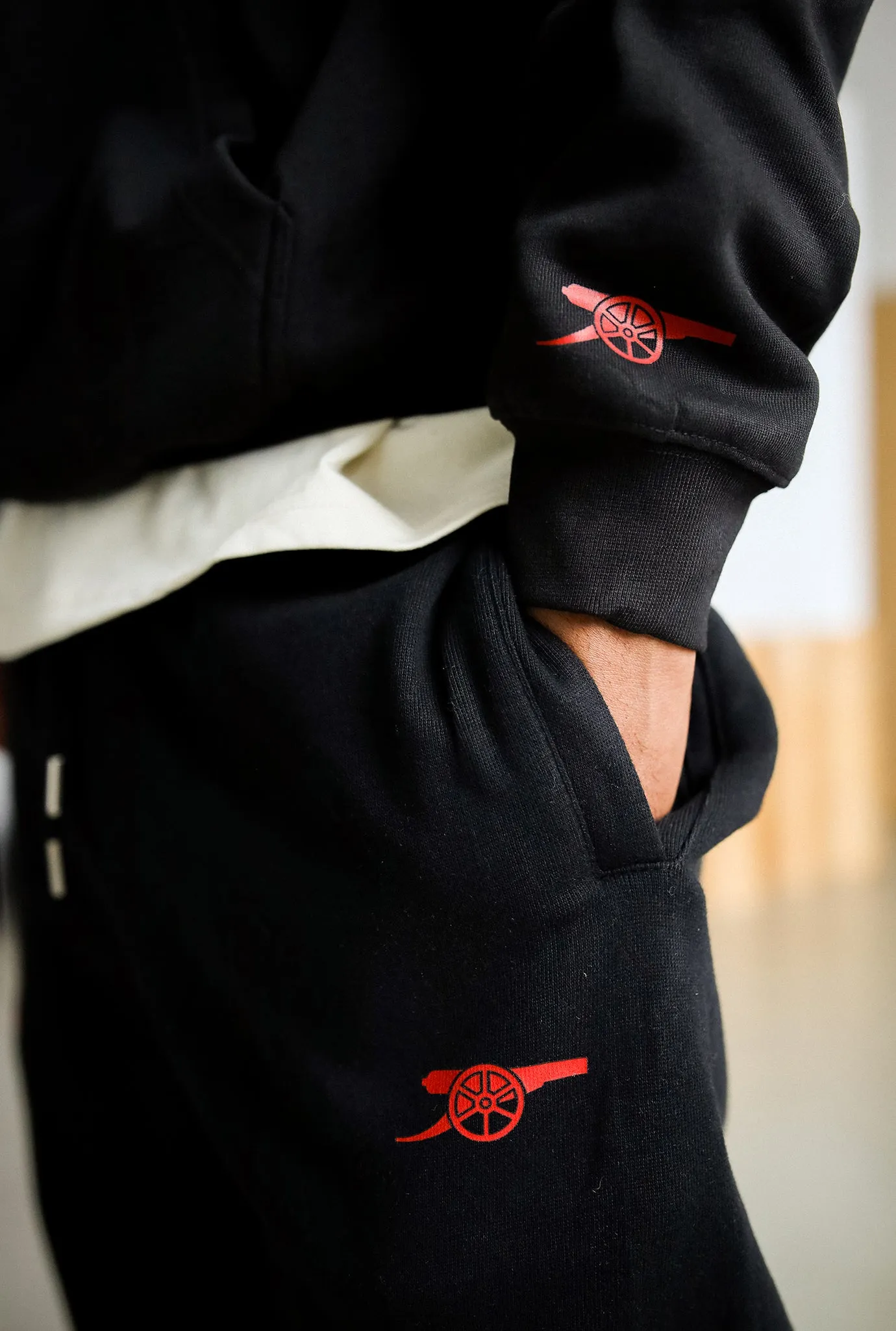 Arsenal F.C. Heavyweight Hoodie - Black sold by Peace-Collective product image thumbnail 3