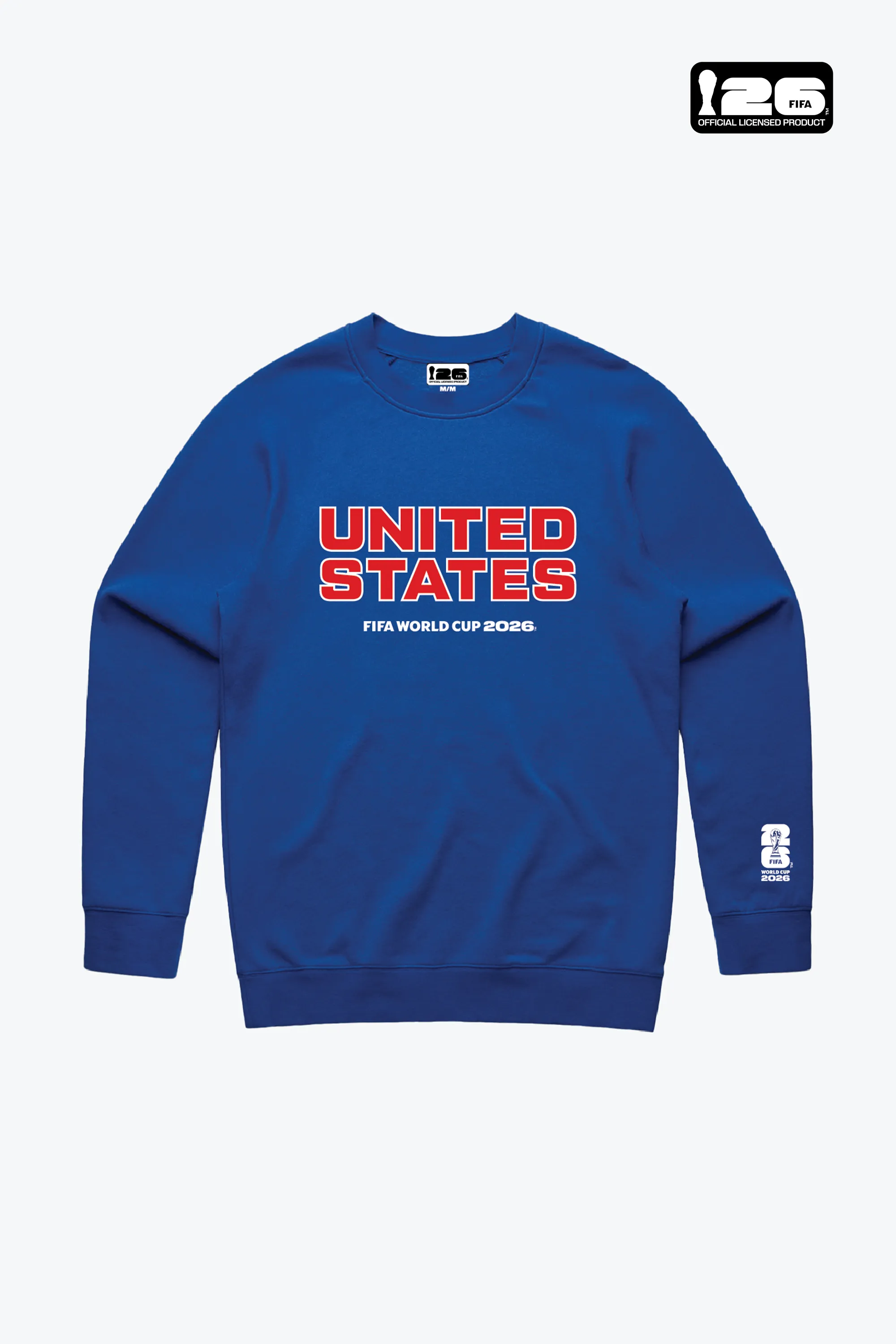 FIFA World Cup 2026™ USA Spirit Crewneck - Royal sold by Peace-Collective product image thumbnail 2