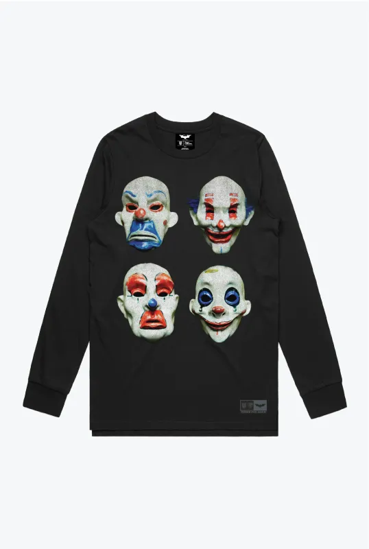 US Soccer | DC Thugs Longsleeve T-Shirt - Black made by Peace-Collective