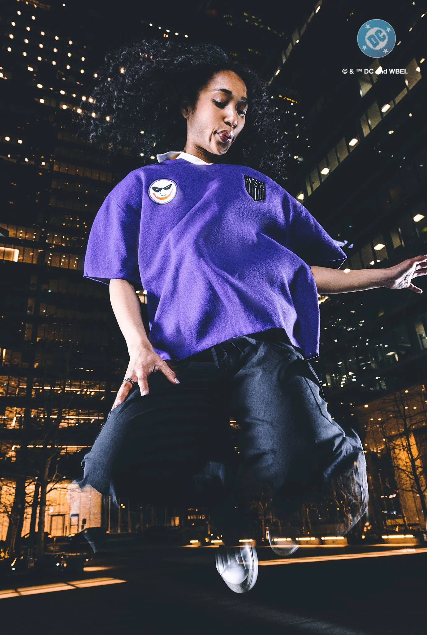 US Soccer | DC Joker Knit Jersey - Purple sold by Peace-Collective product image thumbnail 4
