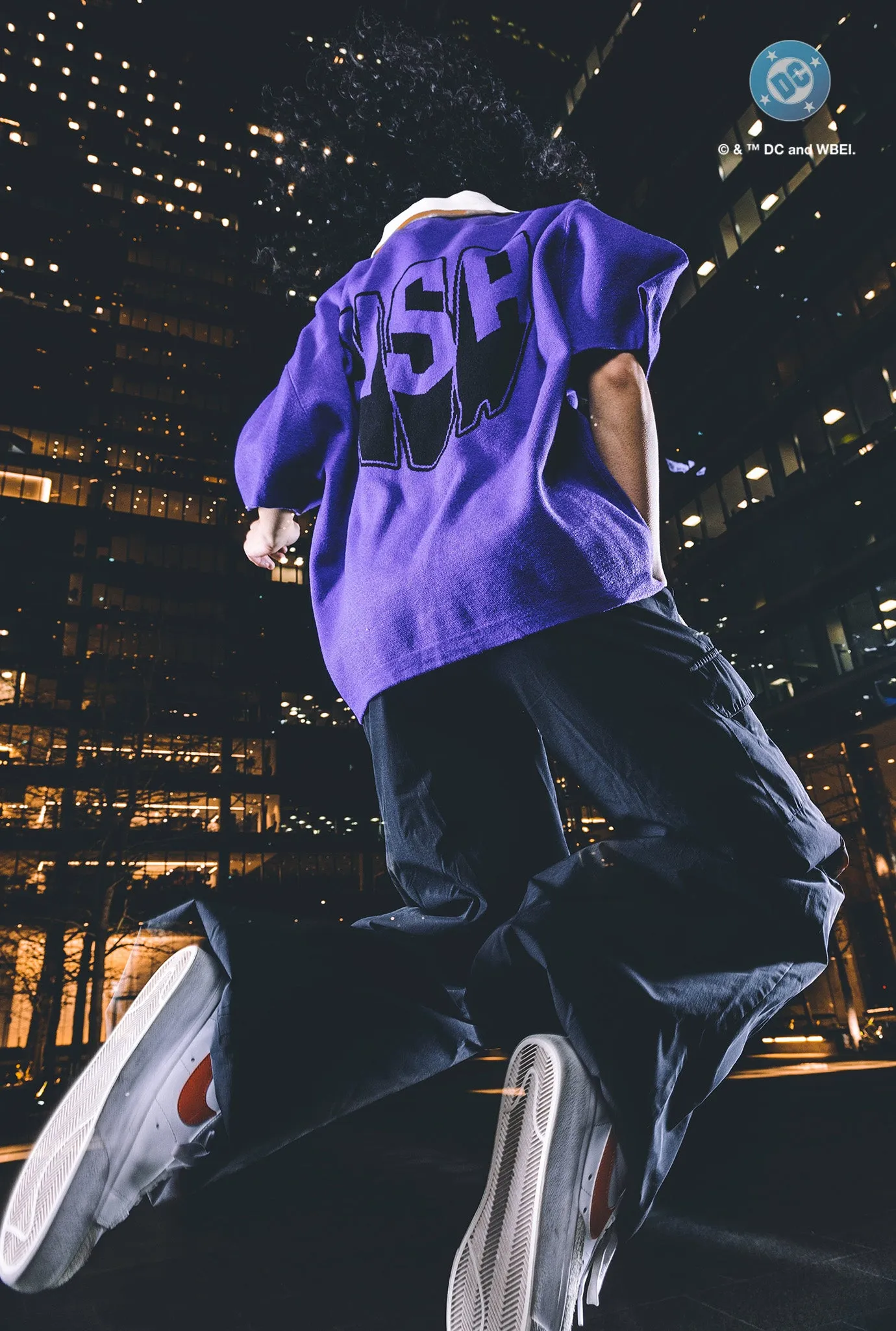 US Soccer | DC Joker Knit Jersey - Purple sold by Peace-Collective product image thumbnail 5