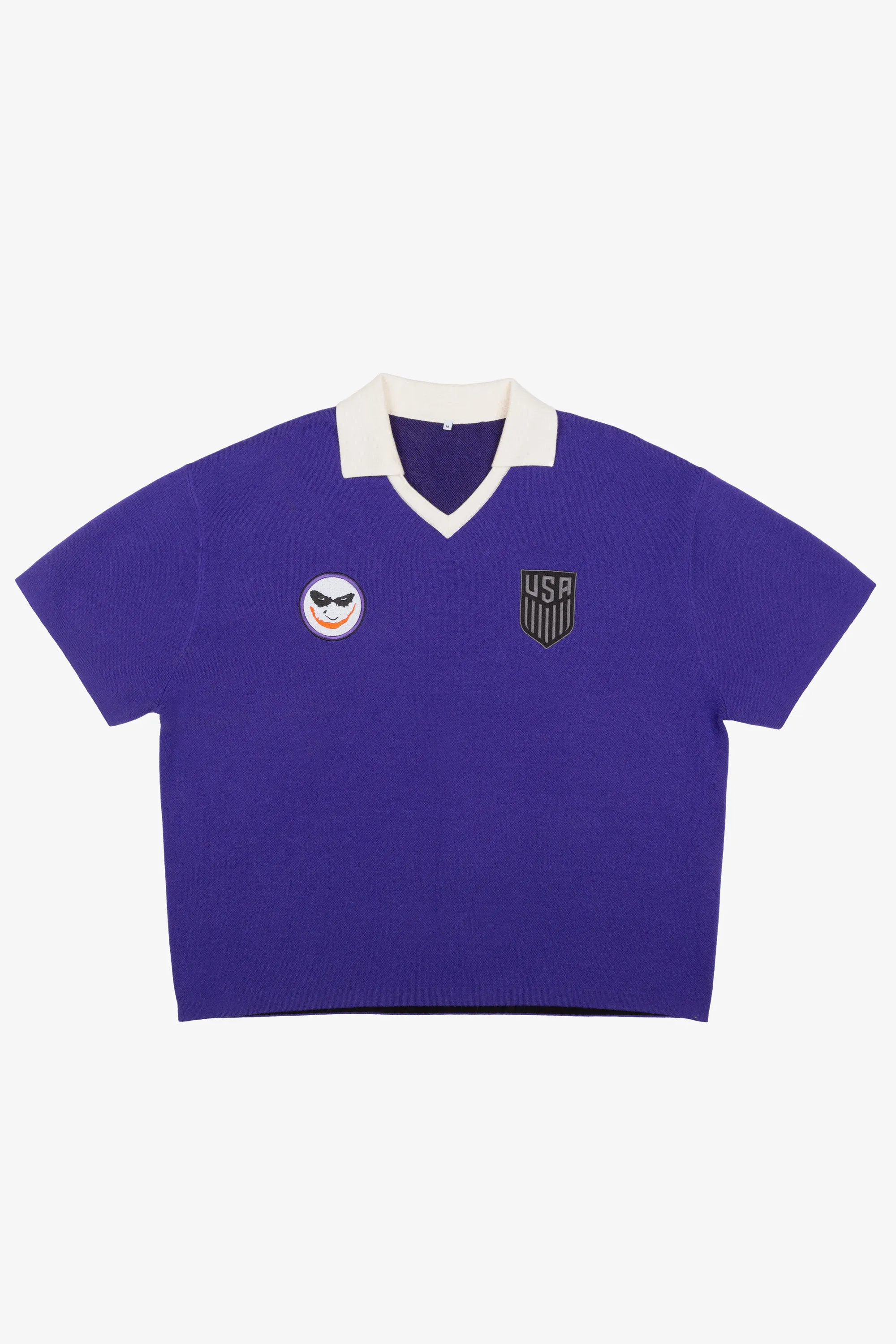 US Soccer | DC Joker Knit Jersey - Purple sold by Peace-Collective