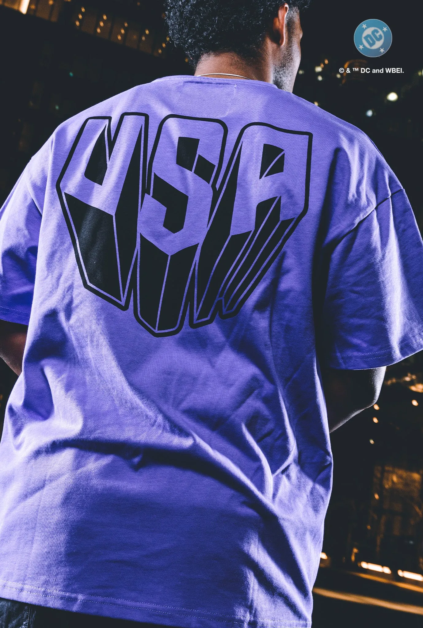 US Soccer | DC Joker Heavyweight T-Shirt - Purple sold by Peace-Collective product image thumbnail 4